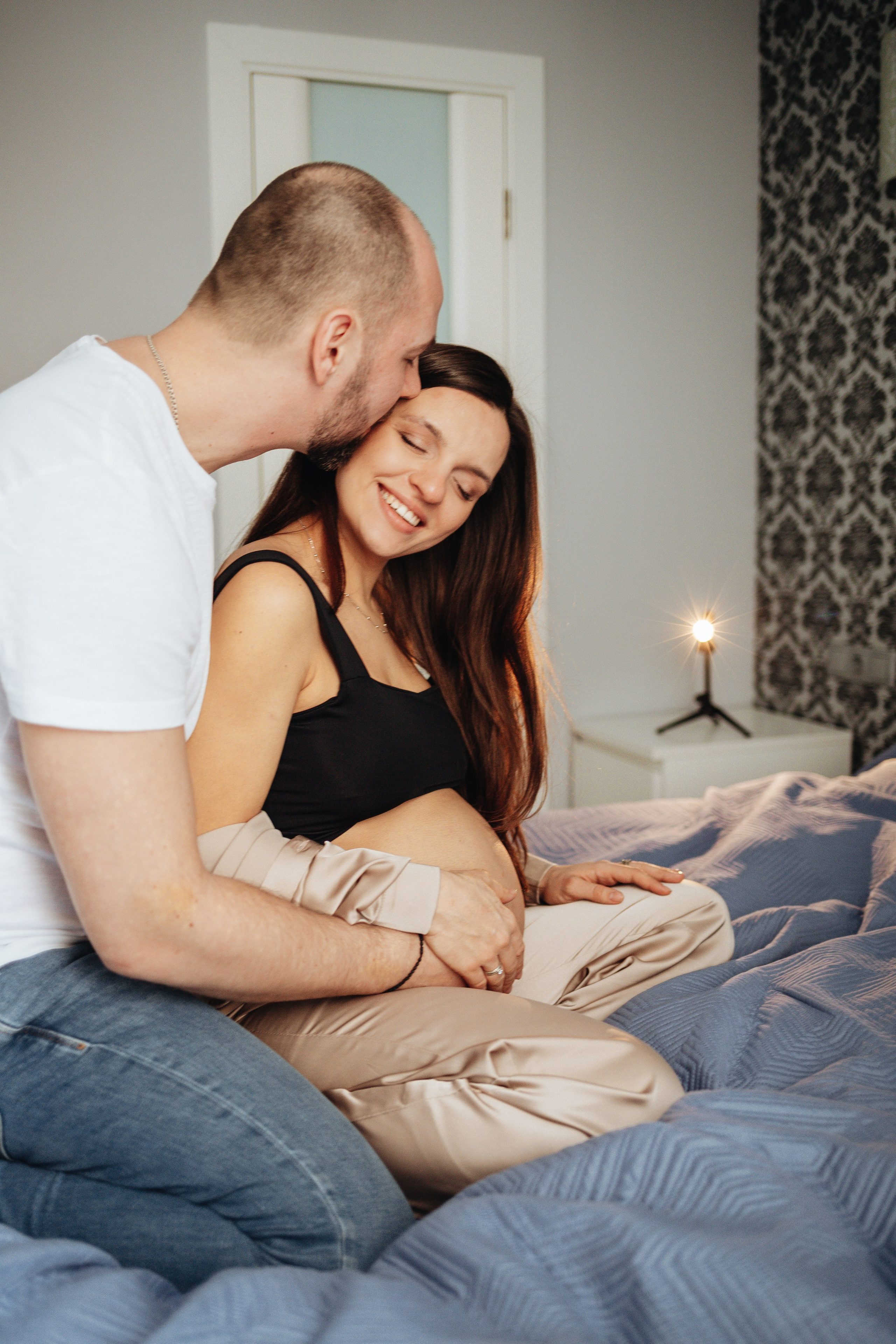 Саша и Настя, в ожидании. Семейный фотограф Юлия Клишина