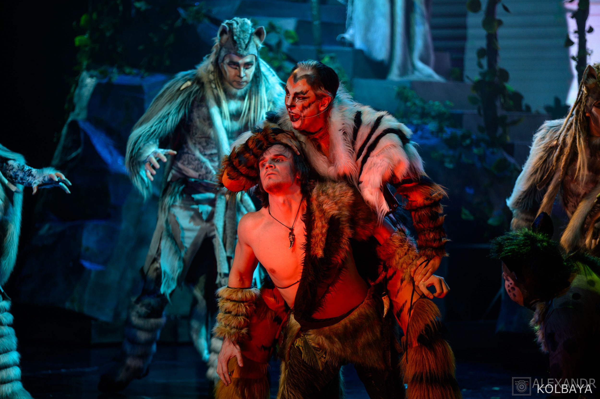 Мюзикл «Маугли». Концертный и театральный репортажный фотограф в Москве Александр Колбая