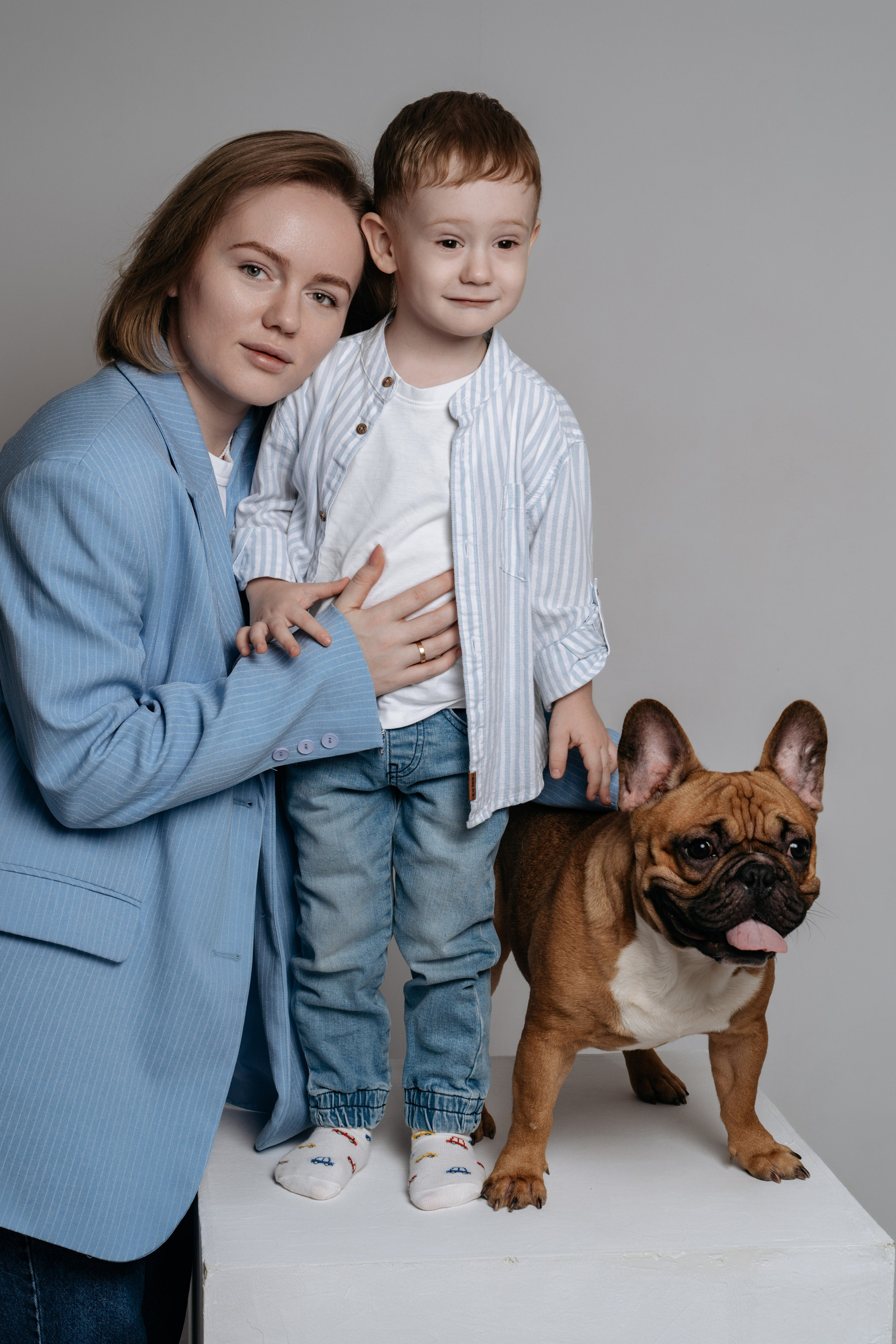 Женя, Катя, Миша и Моисей. Оля Киселева фотограф в Выксе