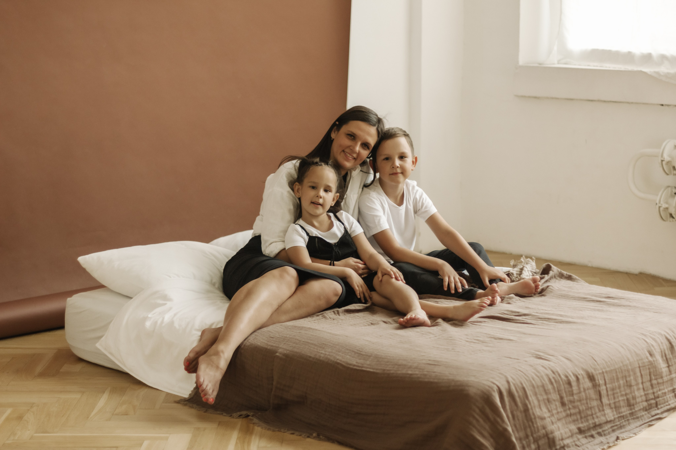 Ульяна и Демид с мамой. Семейный и детский фотограф в Санкт-Петербурге — Лаврова Ольга