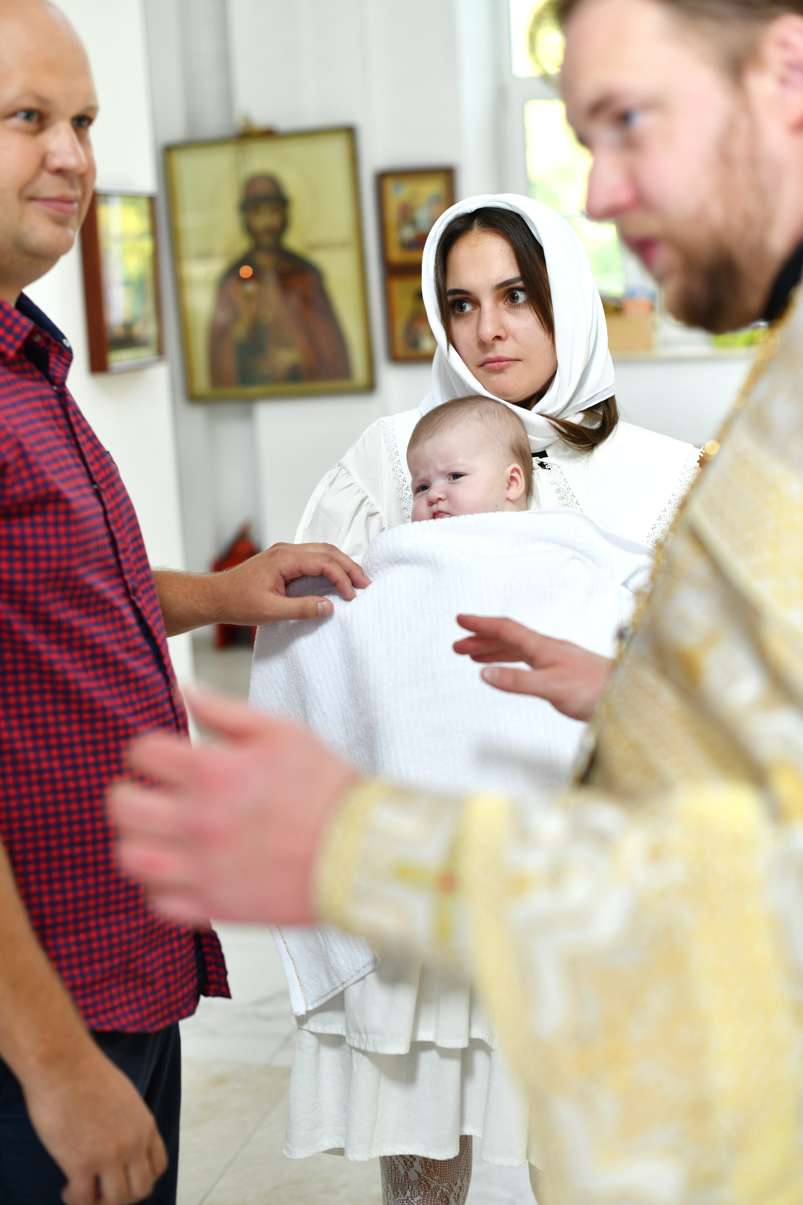 Крещение Марии. Алтуфьево. Свадебный и портретный фотограф в Москве Галина Борисова