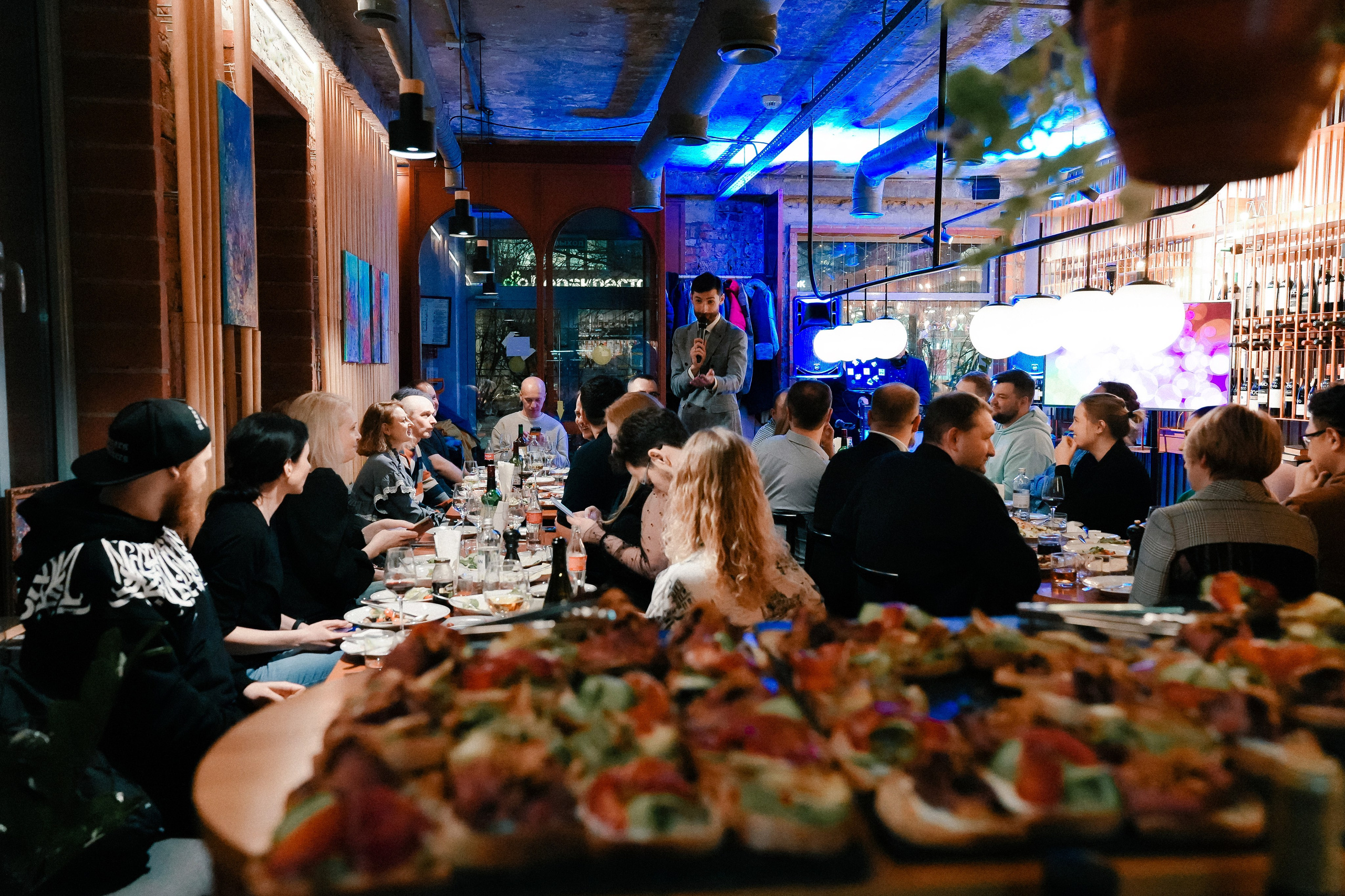 Корпоратив в баре Трамвай