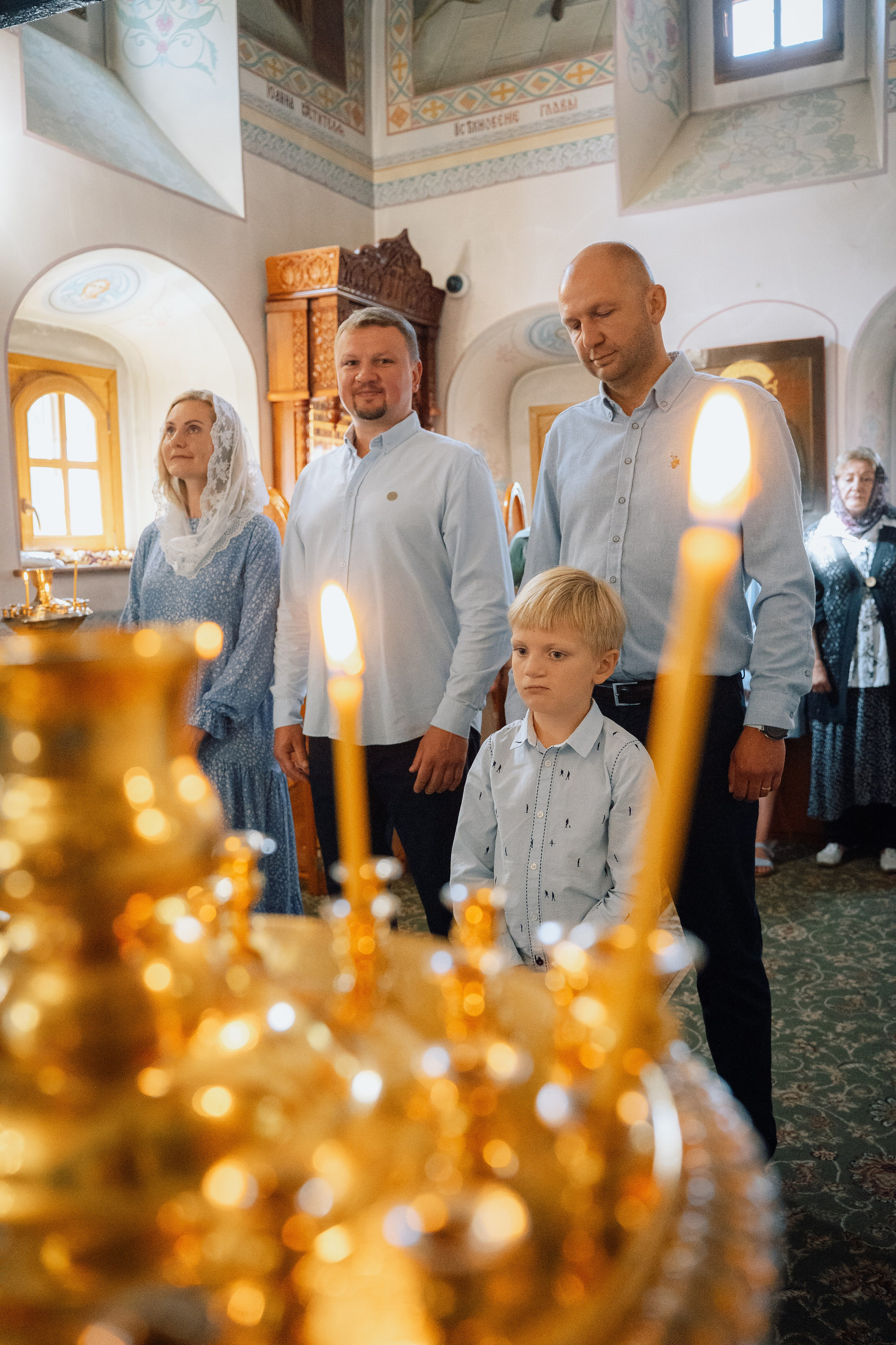 Крещение Марка. Фотограф Казакова Анастасия