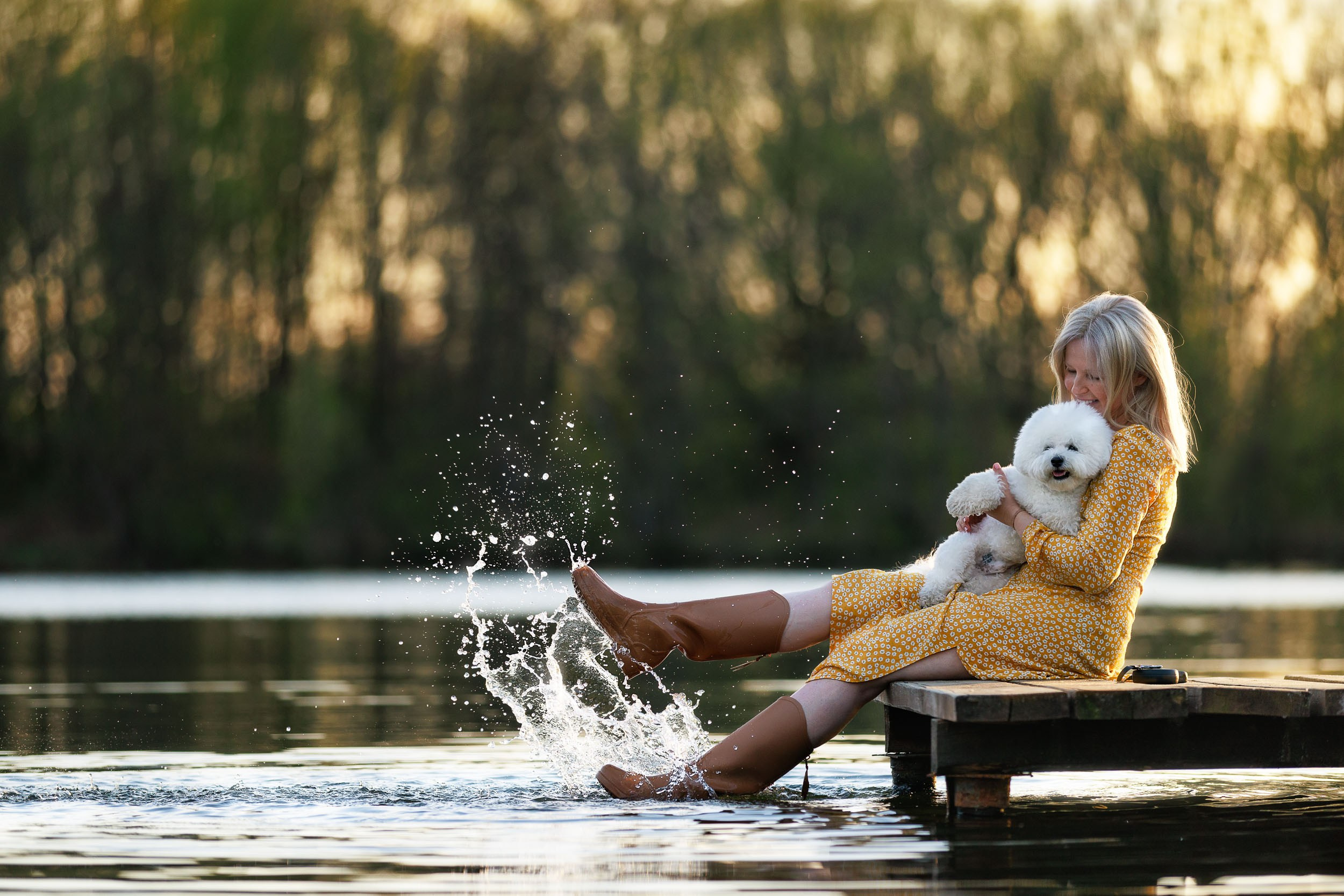 Фотосессия с тибетскими мастифами и бишон фризе. Фотограф-анималист в Москве и Московской области Татьяна Фролова