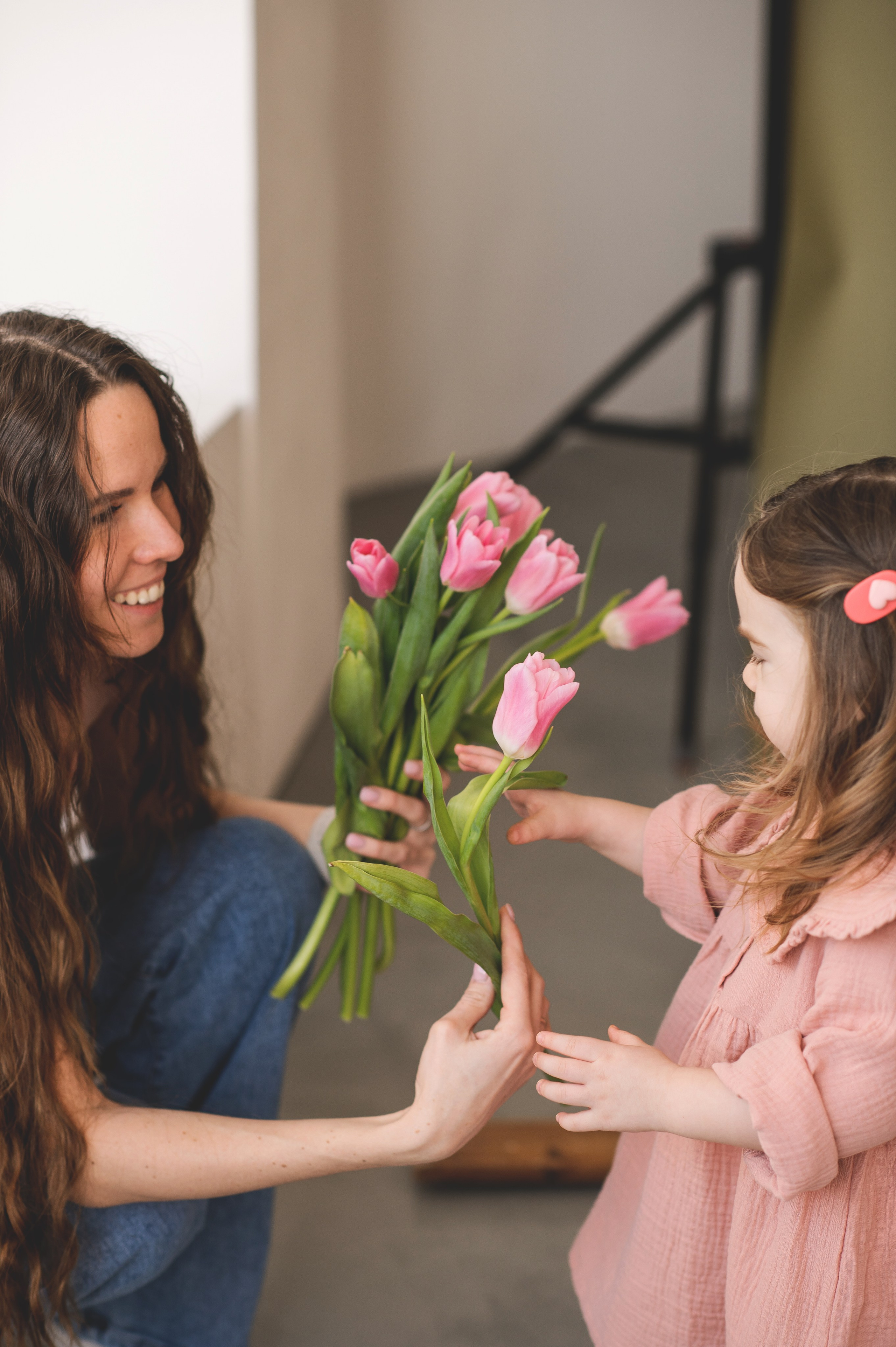 Мама и дочка, студия. Анна Смирнова. Фотограф, Москва