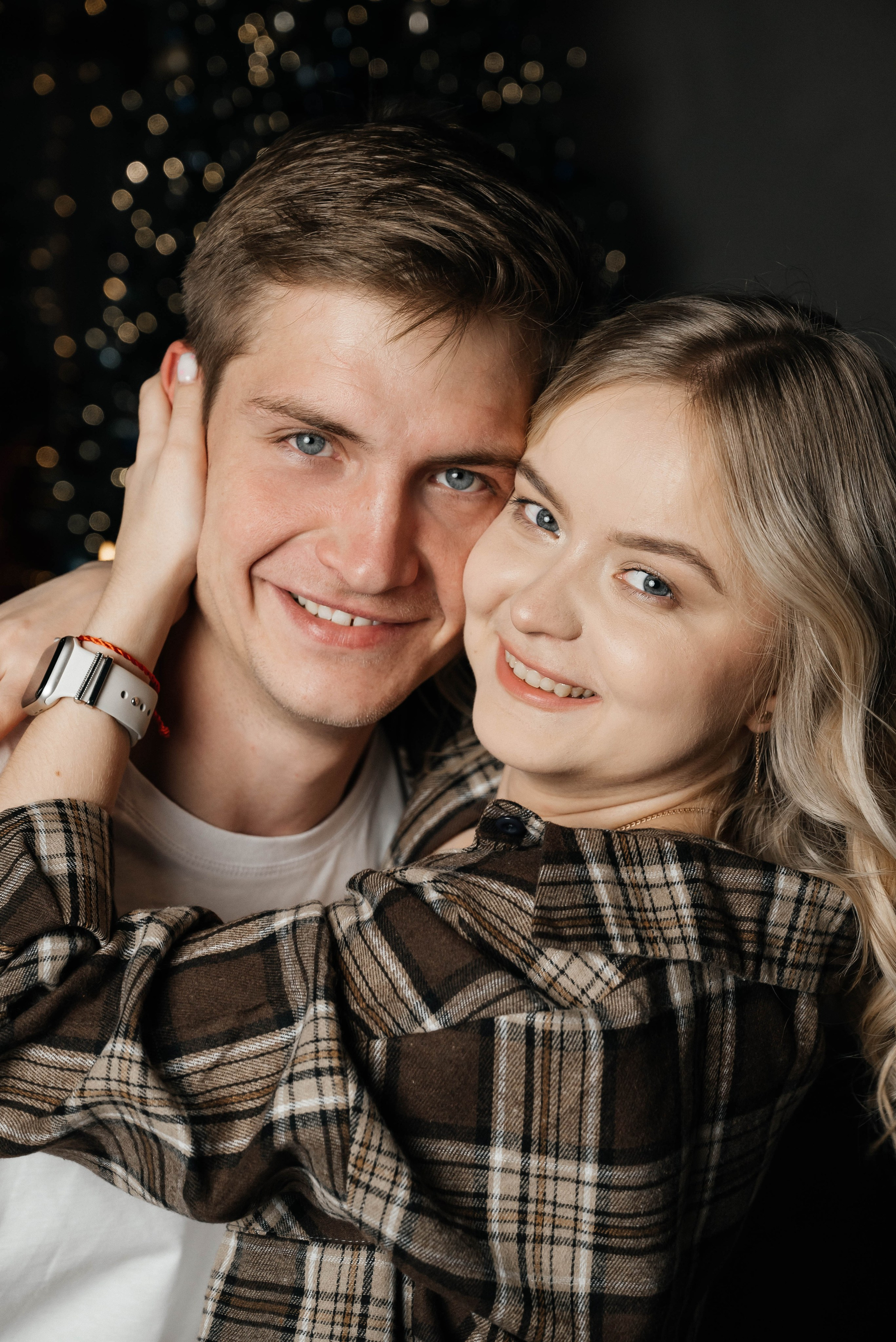 Новогодняя съёмка для Марии и Ивана. Свадебный и семейный фотограф г. Ярославль Савинская Анастасия