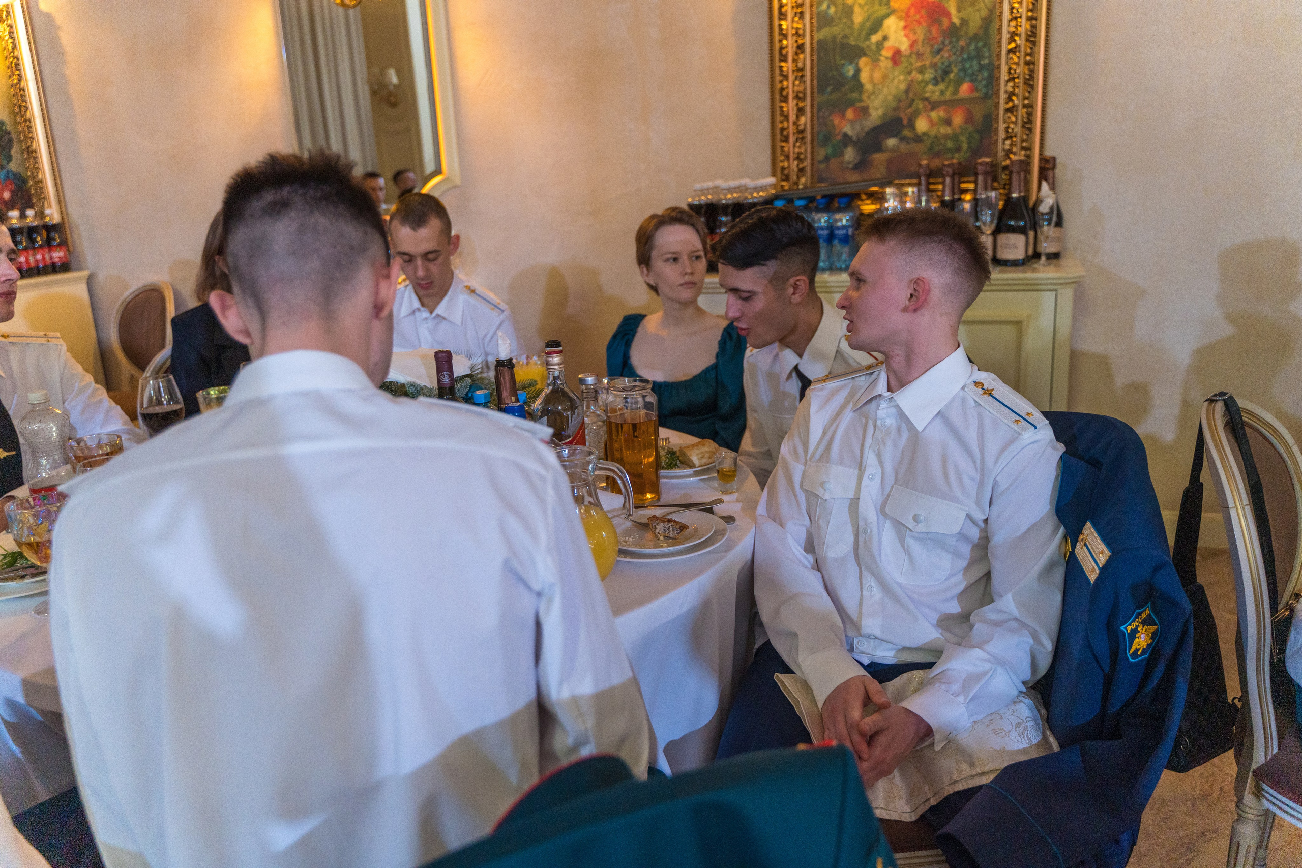 Фотосъемка выпуска военной академии и вручение дипломов