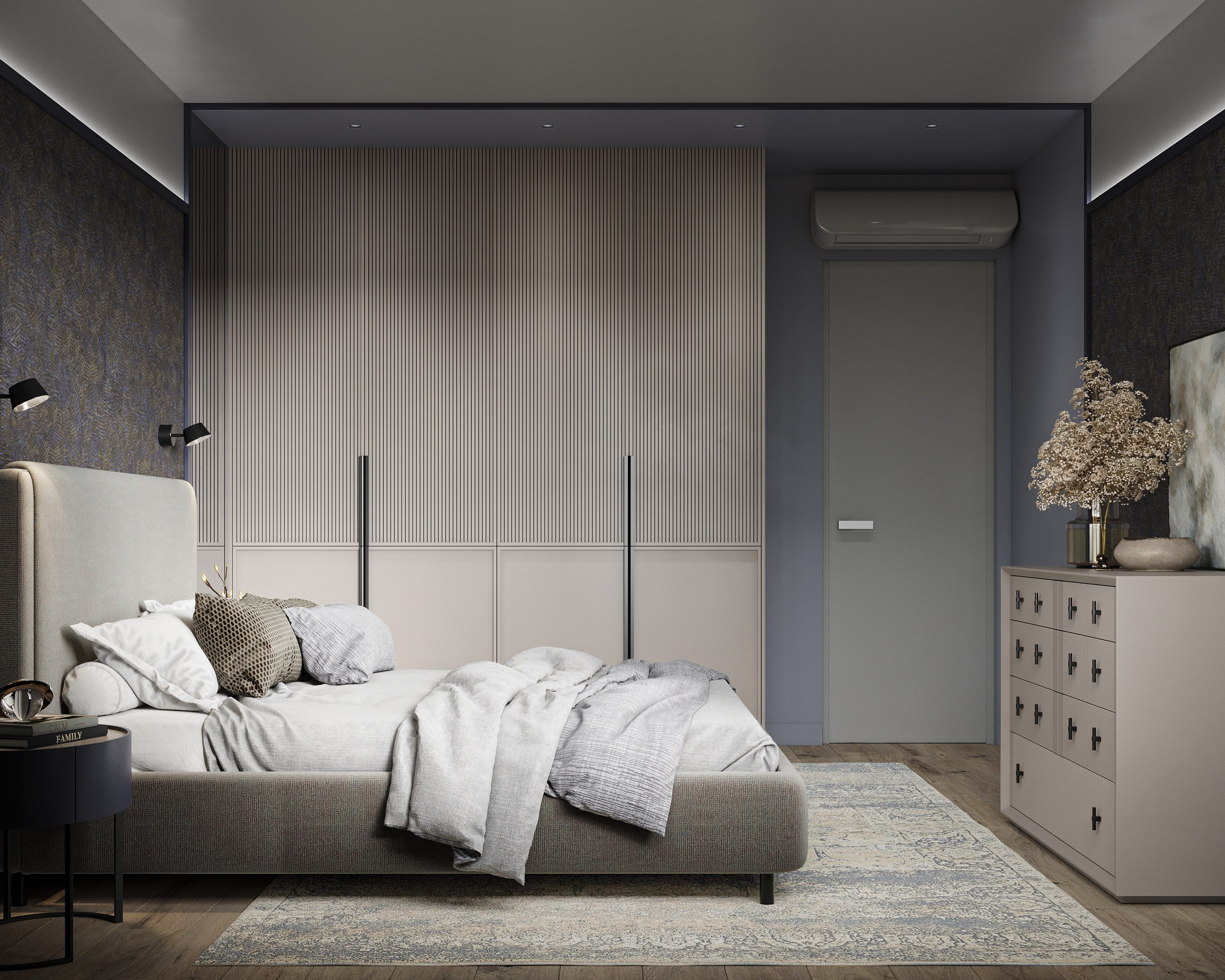 Bedroom. 3D-Визуализатор Алёна Сулохина