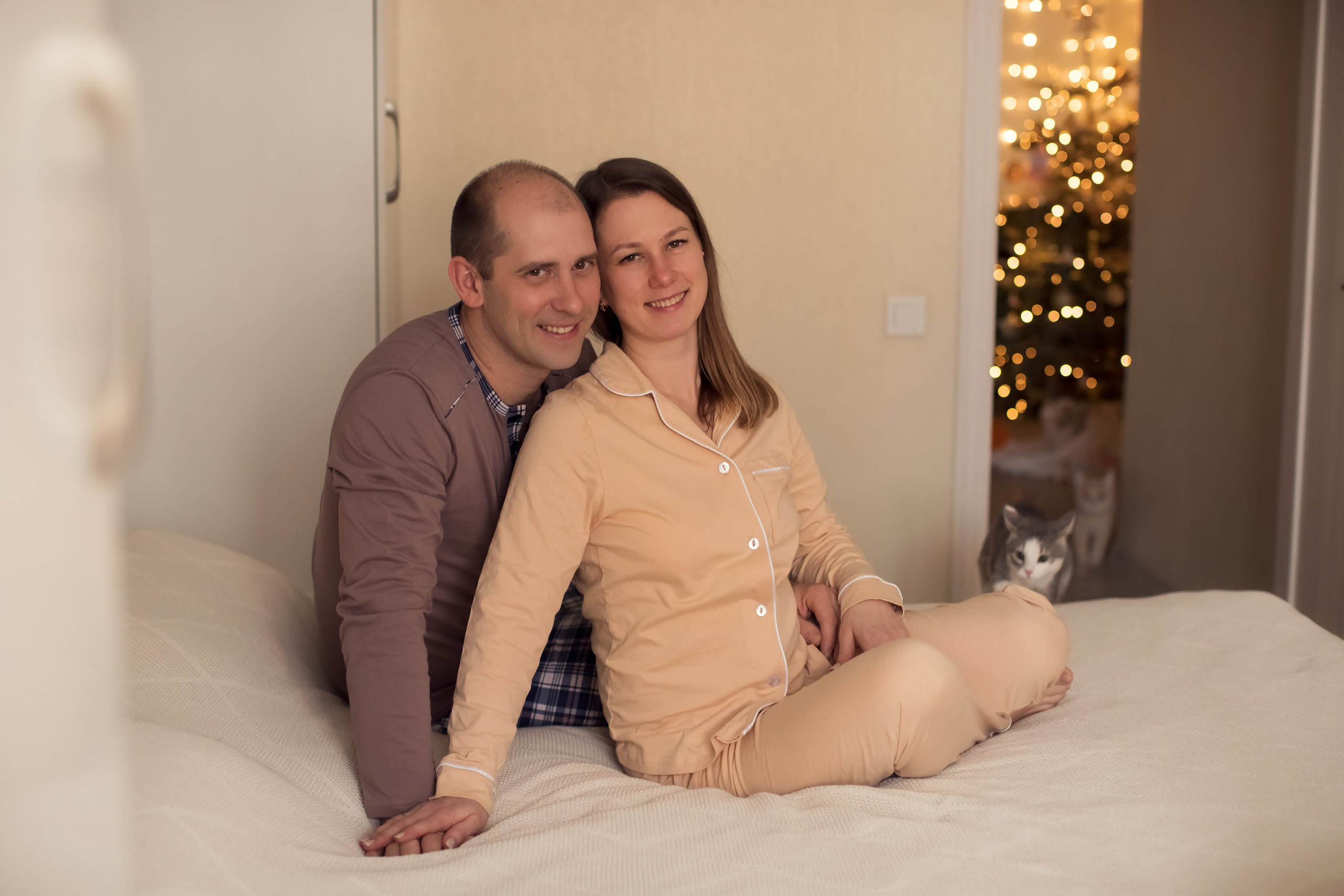 Теплое Рождество. Семейный и детский фотограф в Саратове Полина Коткина