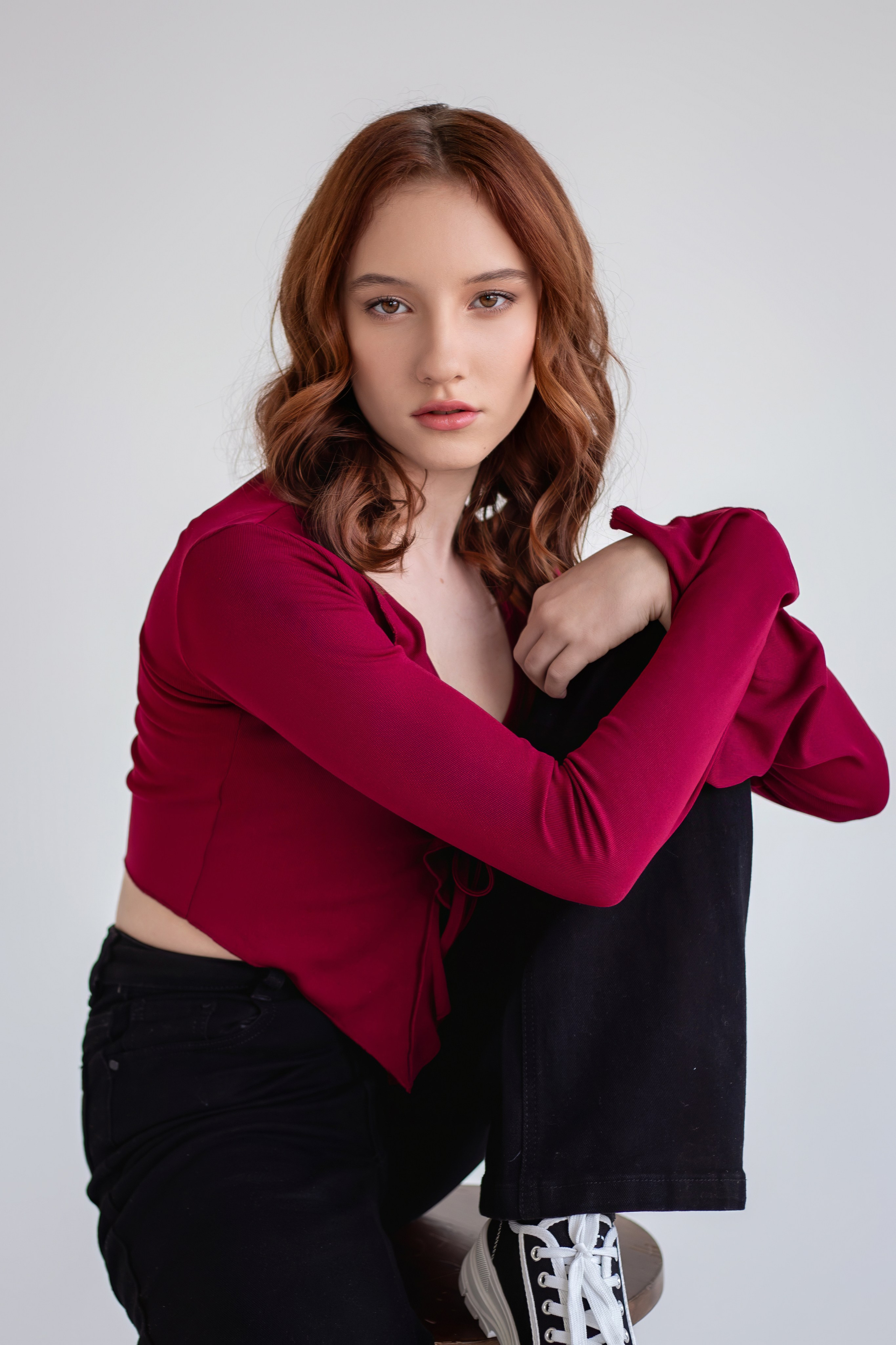 Циклорама. Модельное портфолио. Фотограф в Москве