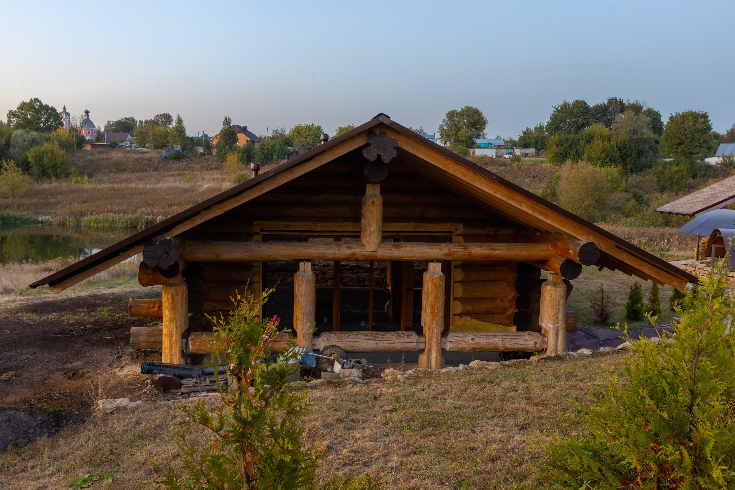 Большая Тросна вечером и новый бассейный комплекс. Фотограф в Туле Крупский АнДРей. Фотостудия «КАДР71» в Туле