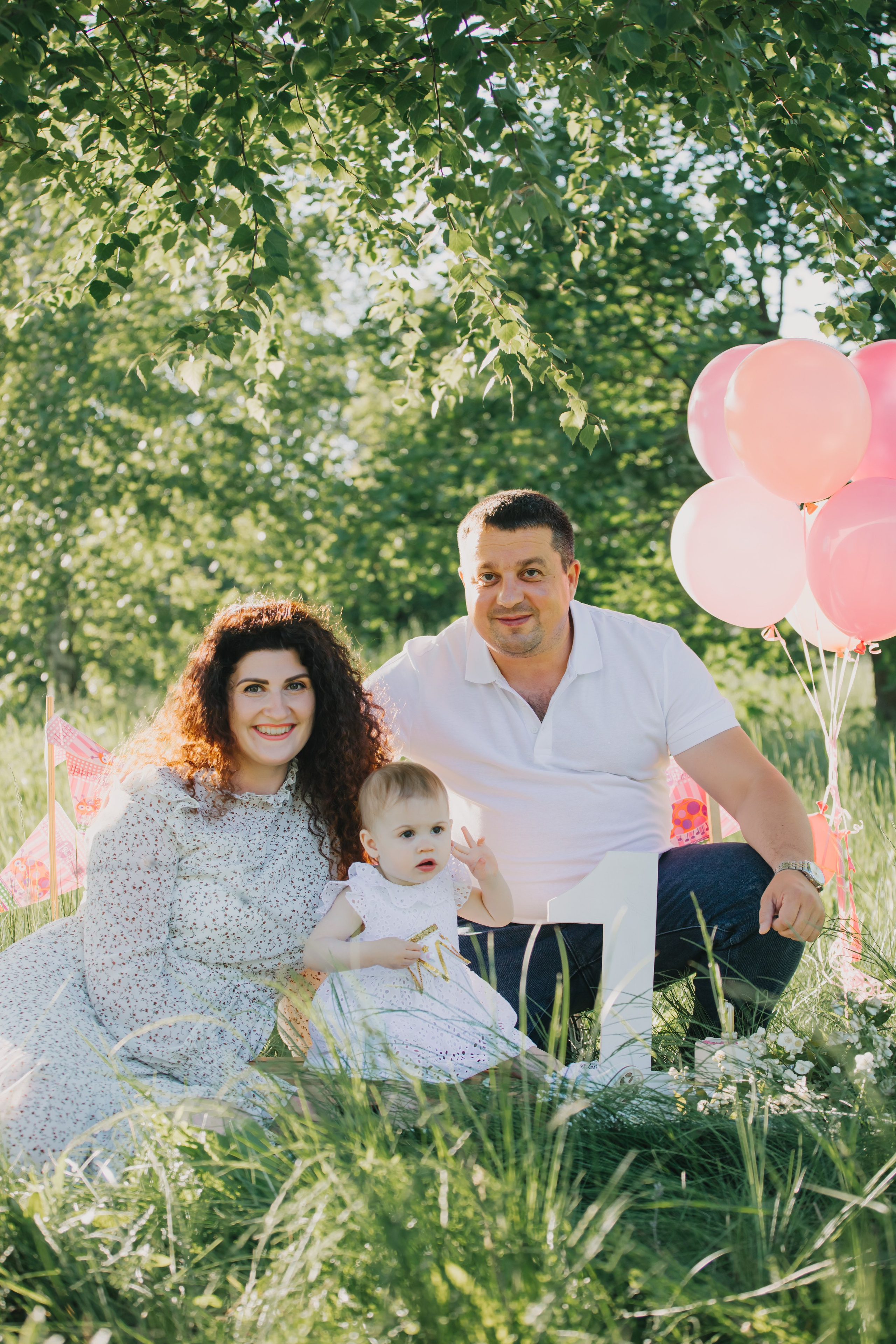 Фотосессия годовасия в Тихорецке. Свадебный и семейный фотограф в Краснодарском крае Мария Данилкина