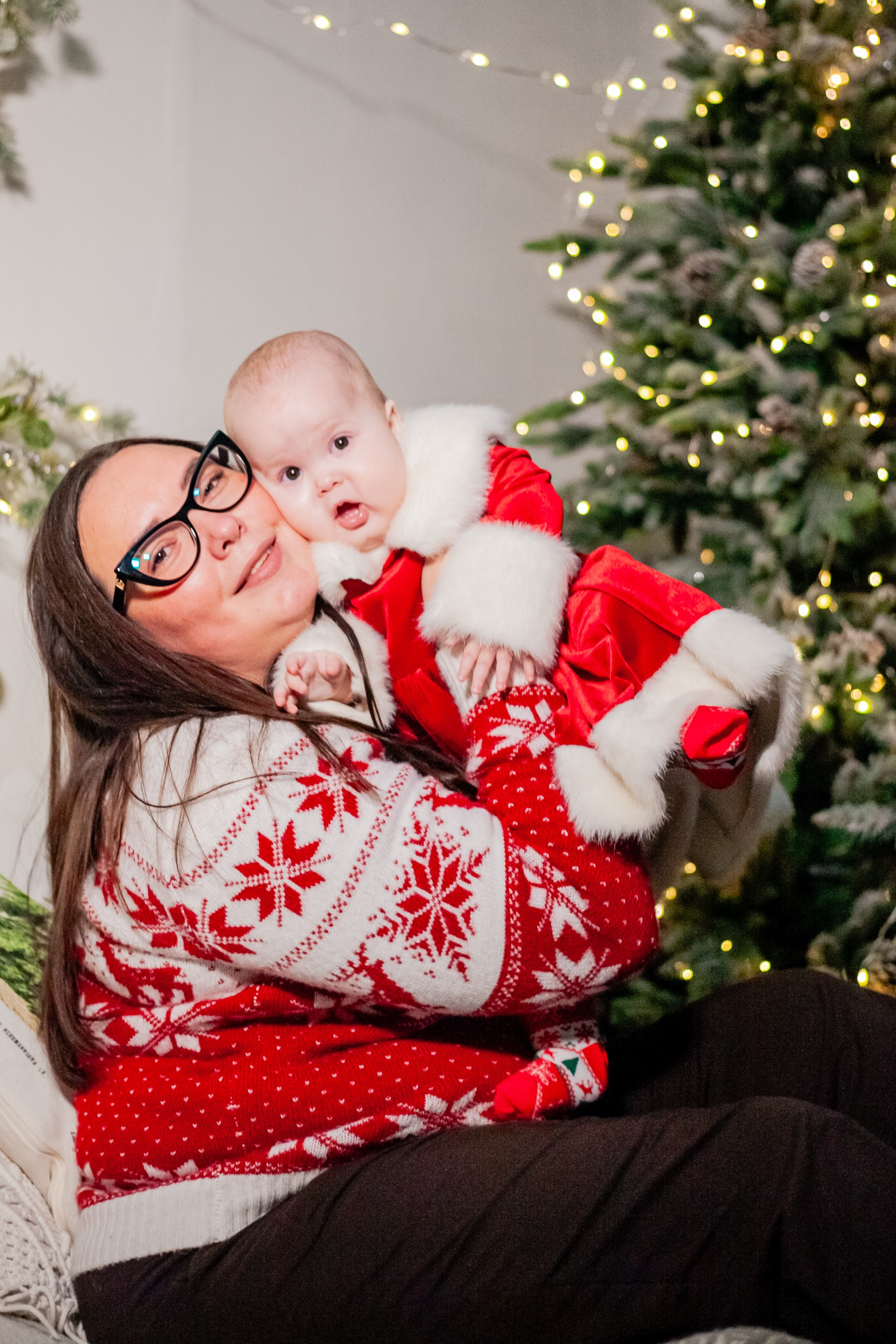 Ульяна и ее семья новый год 2024. Свадебный и семейный фотограф в Армавире