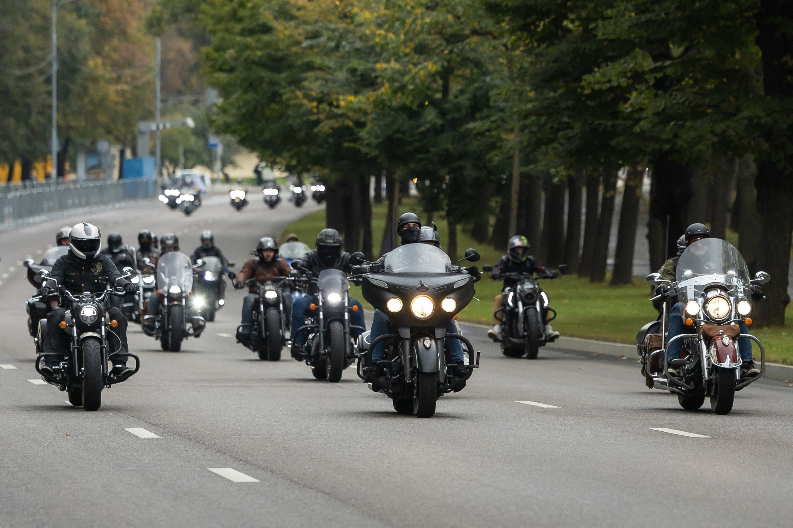 13-й Московский Мотофестиваль. Фотограф Владимир Охрименко