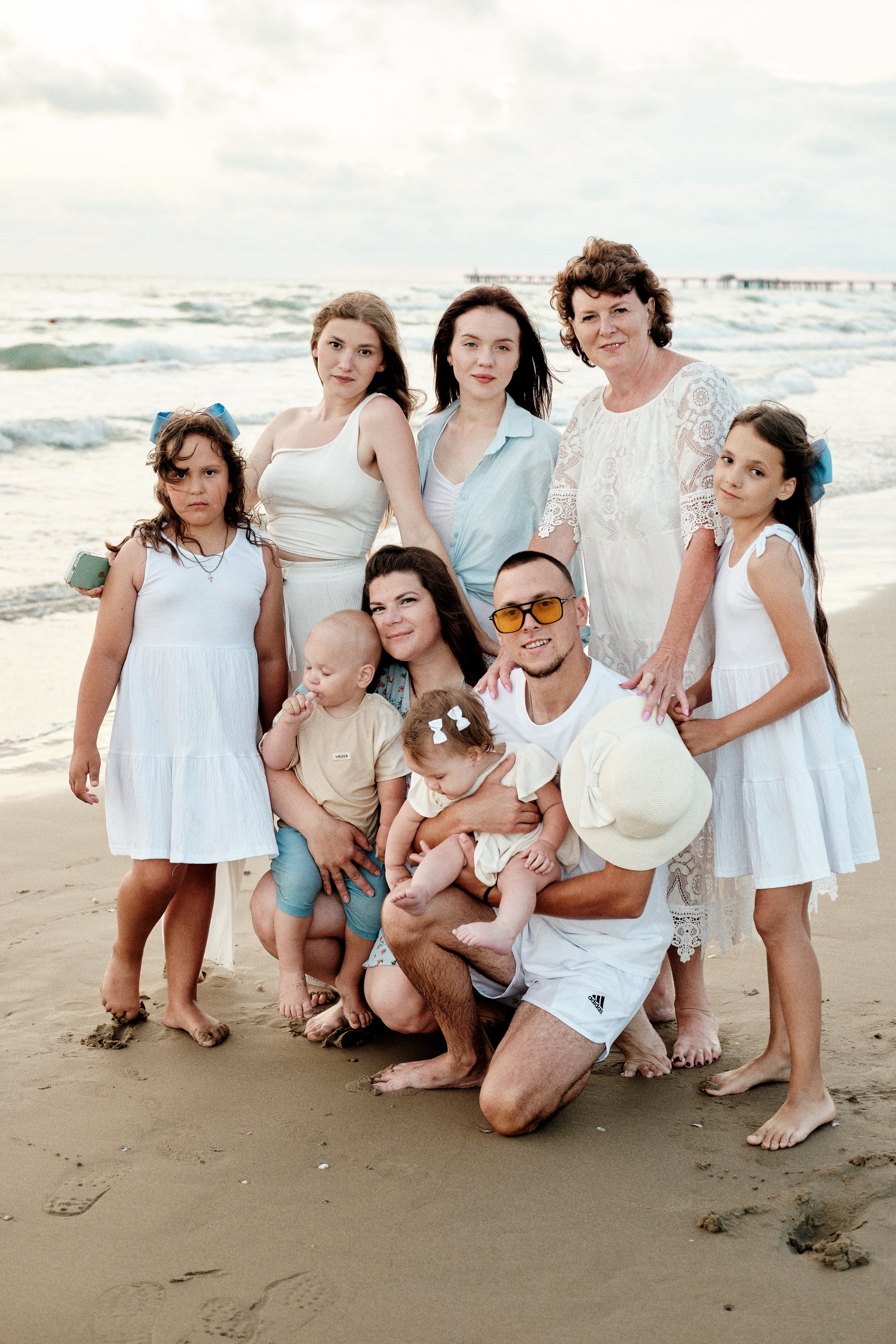 Большая красивая семья!. Фотограф в Анапе и Краснодаре Тина