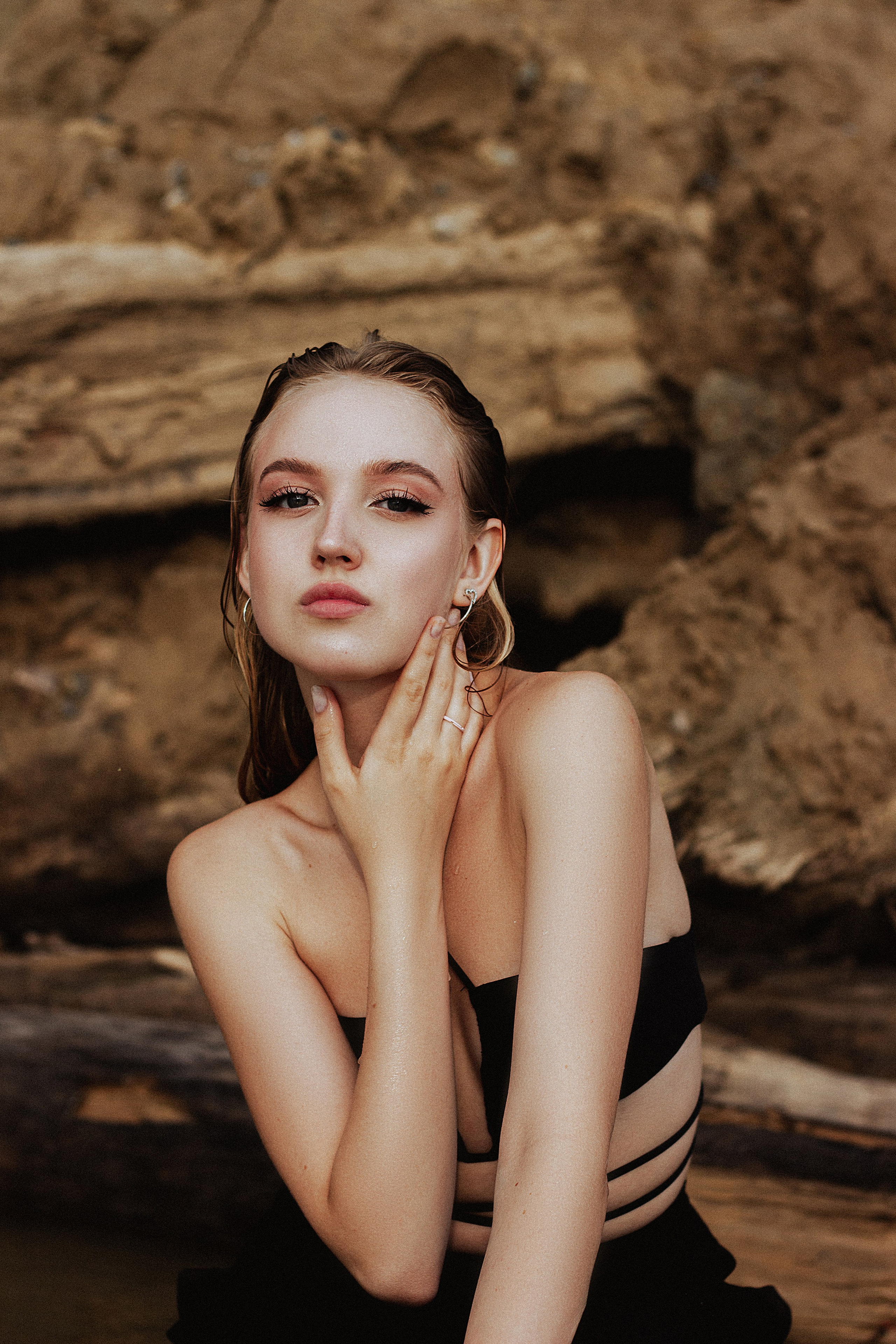 Пляж на камнях. Фотограф Новосибирск