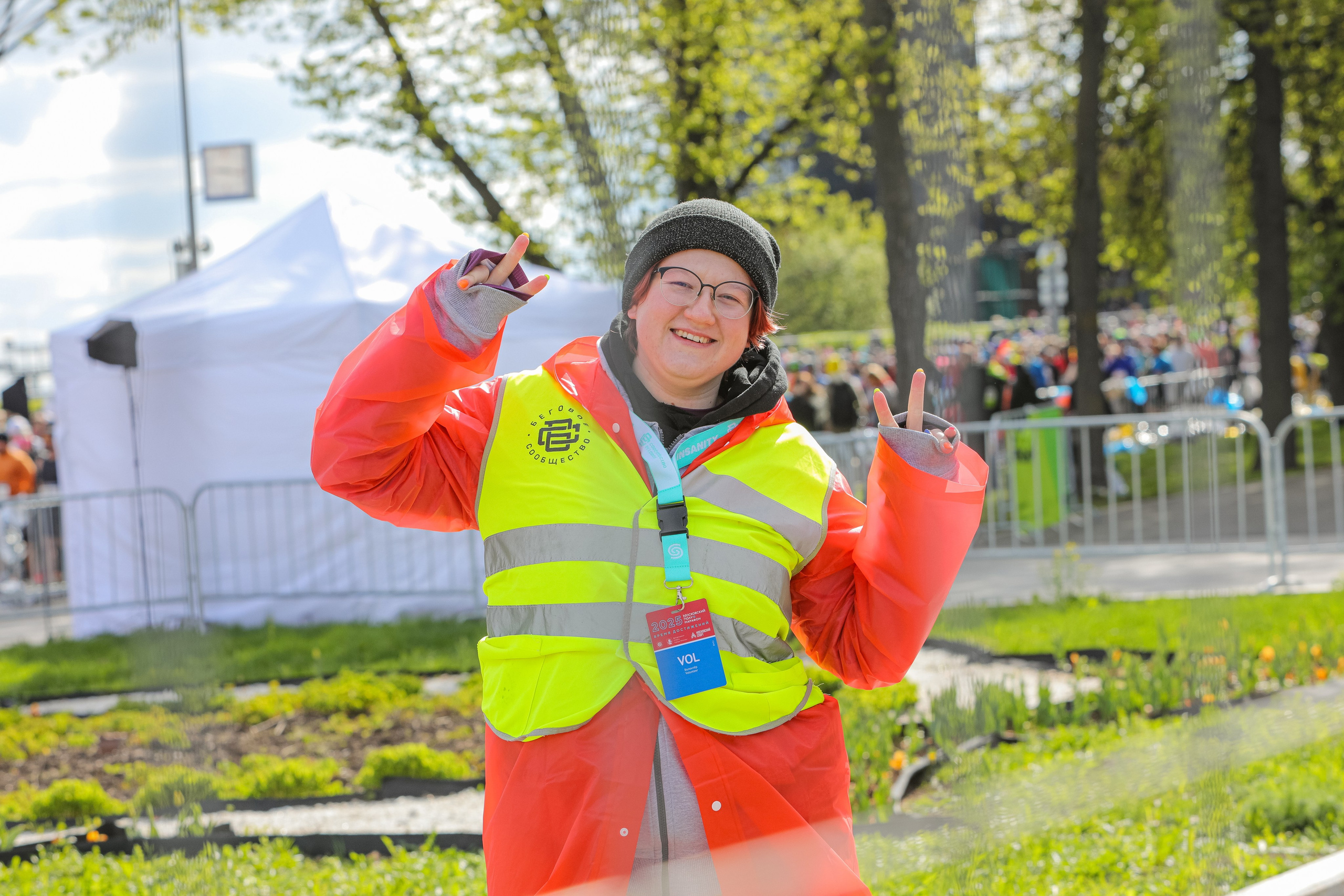 Московский полумарафон 27.04.25. Фотограф Сергей Ловкий