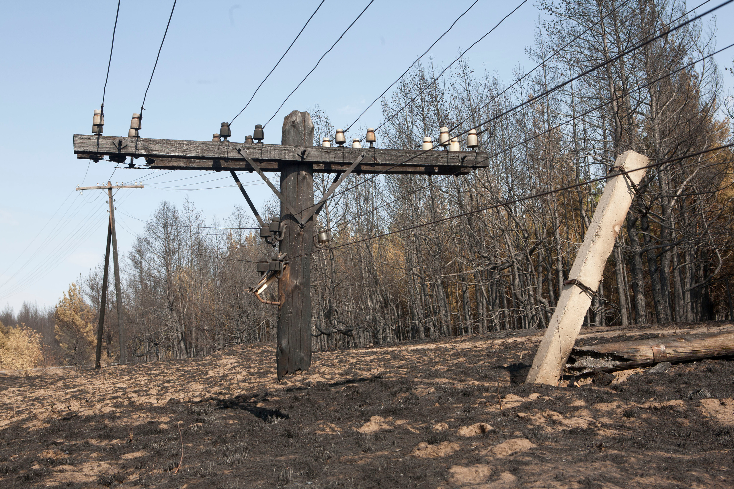 Травяные пожары. Фотограф Анна Барне