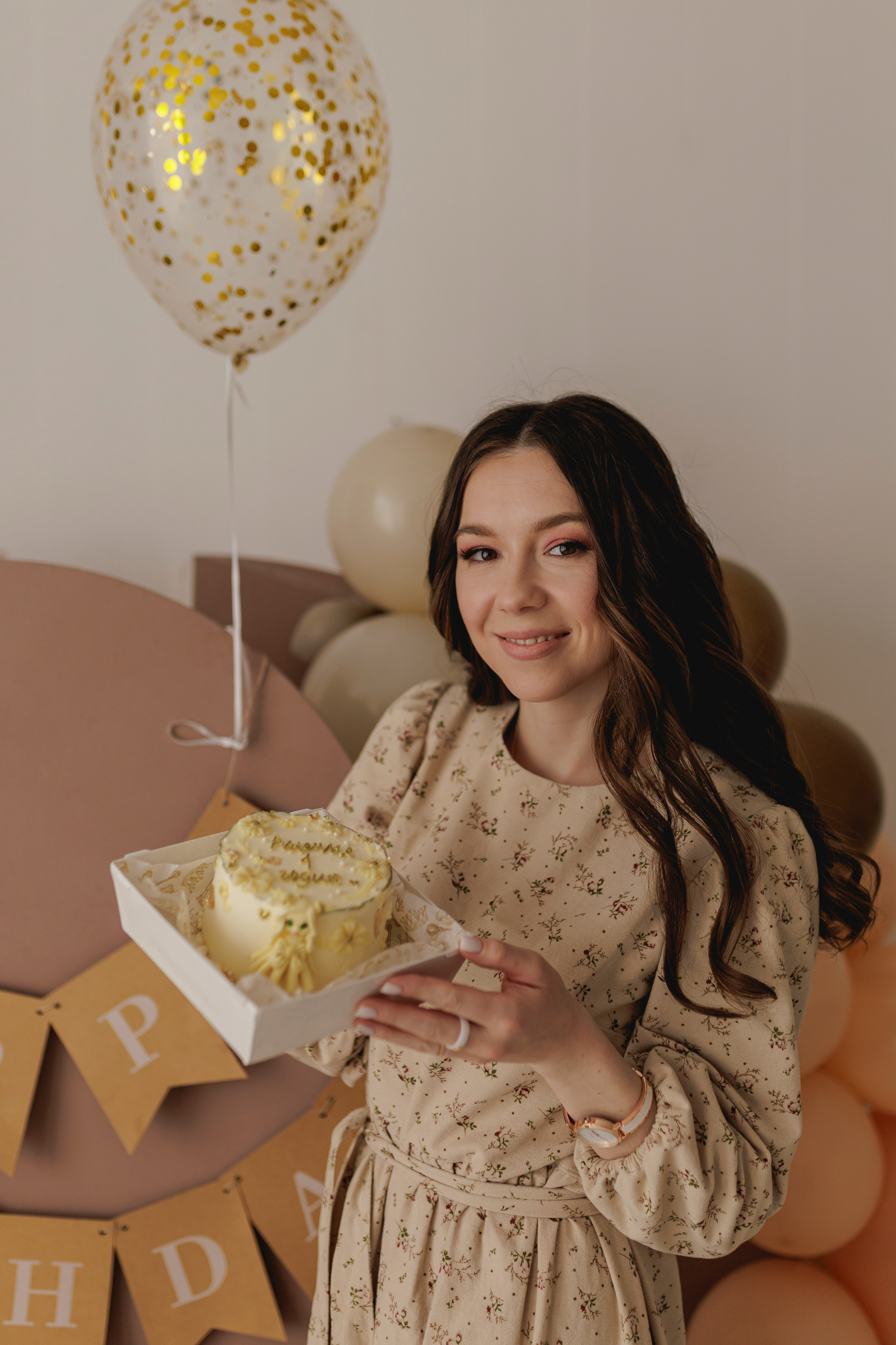 Сьемка годика для Анечки. Семейный и детский фотограф в Рязани Васюгова Мария