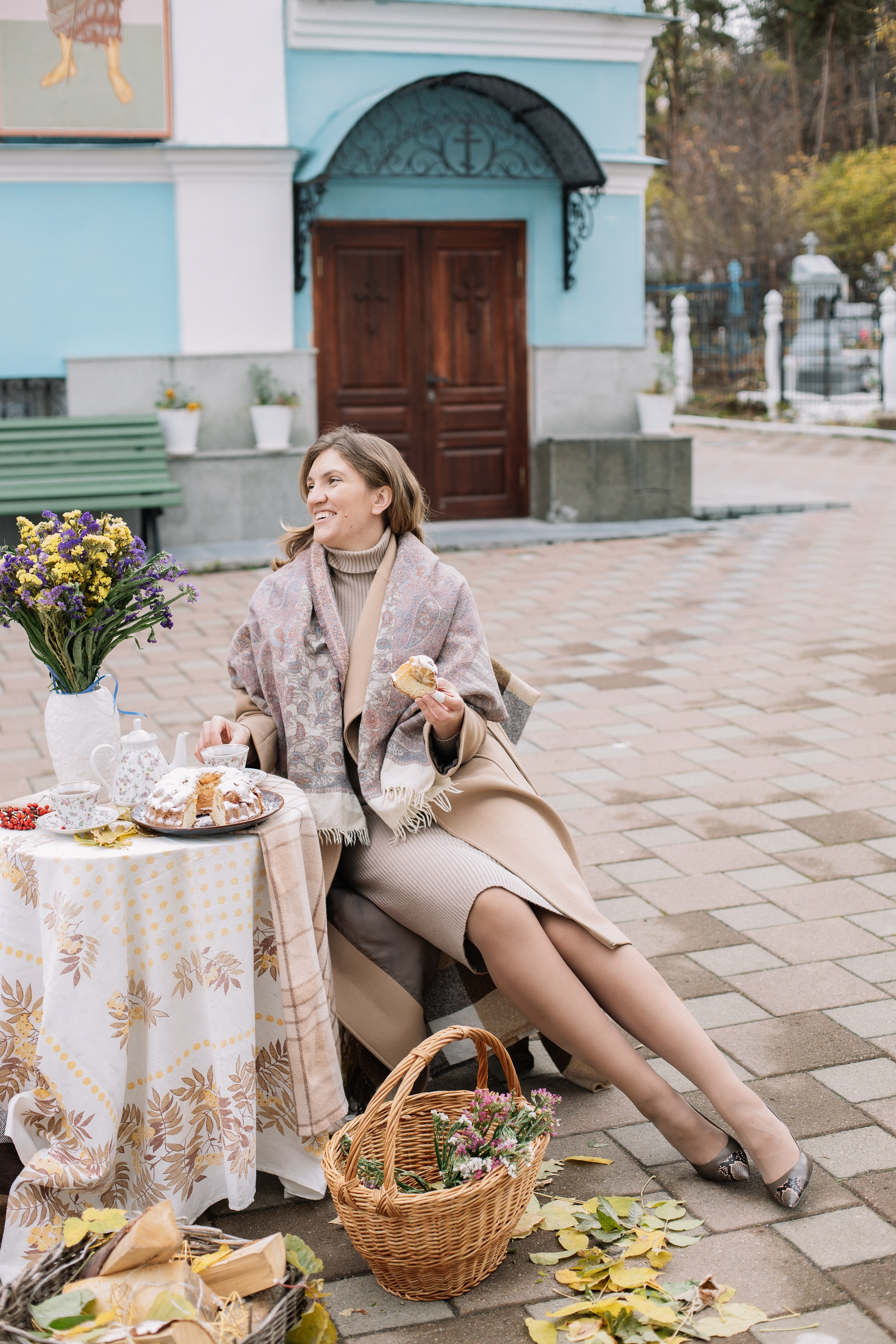 Покров в храме Иоанна Предтечи. Семейный фотограф Трусова Евгения в Екатеринбурге