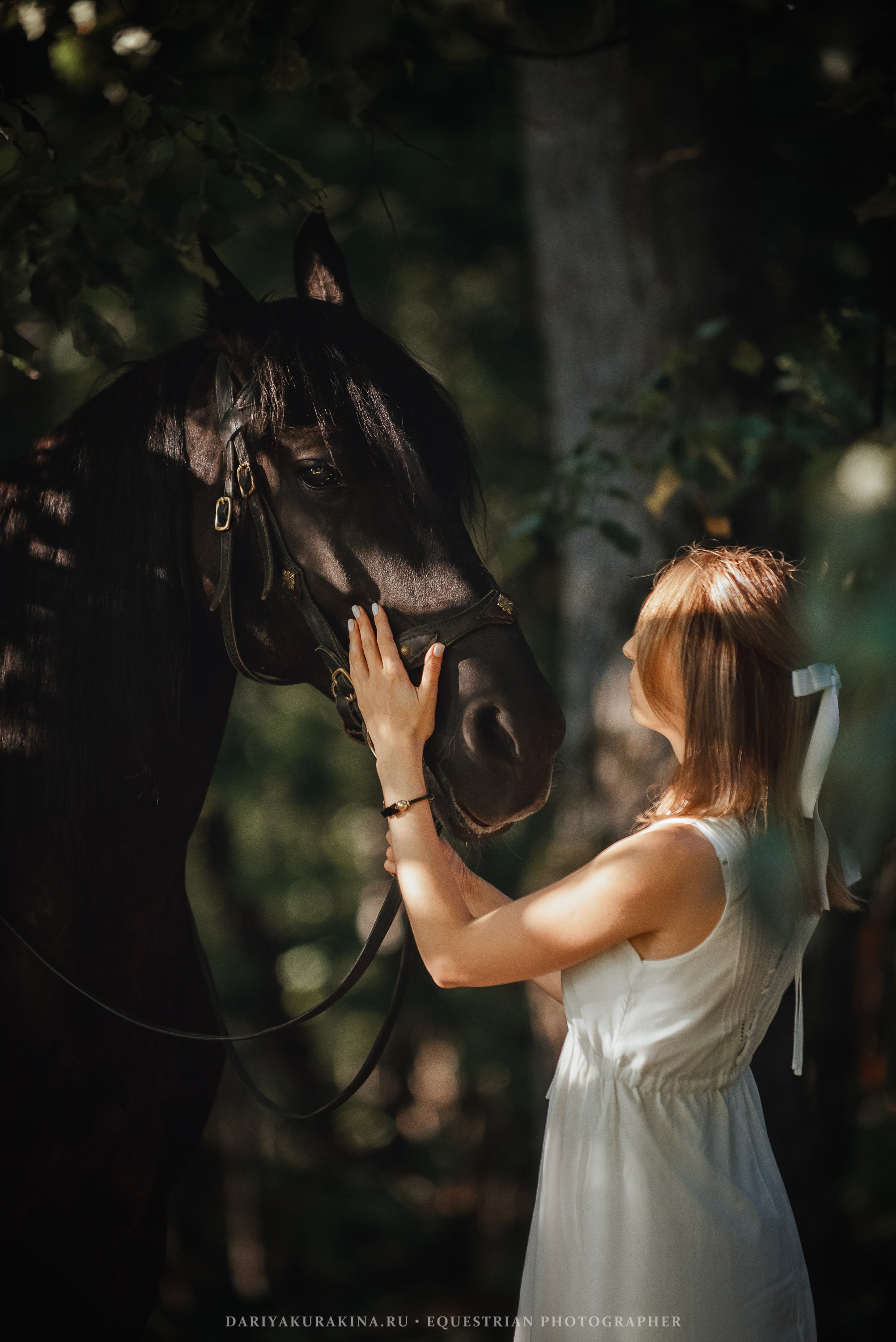 Светлана и Пена. Конный фотограф Куракина Дарья • Фотосессии с лошадьми