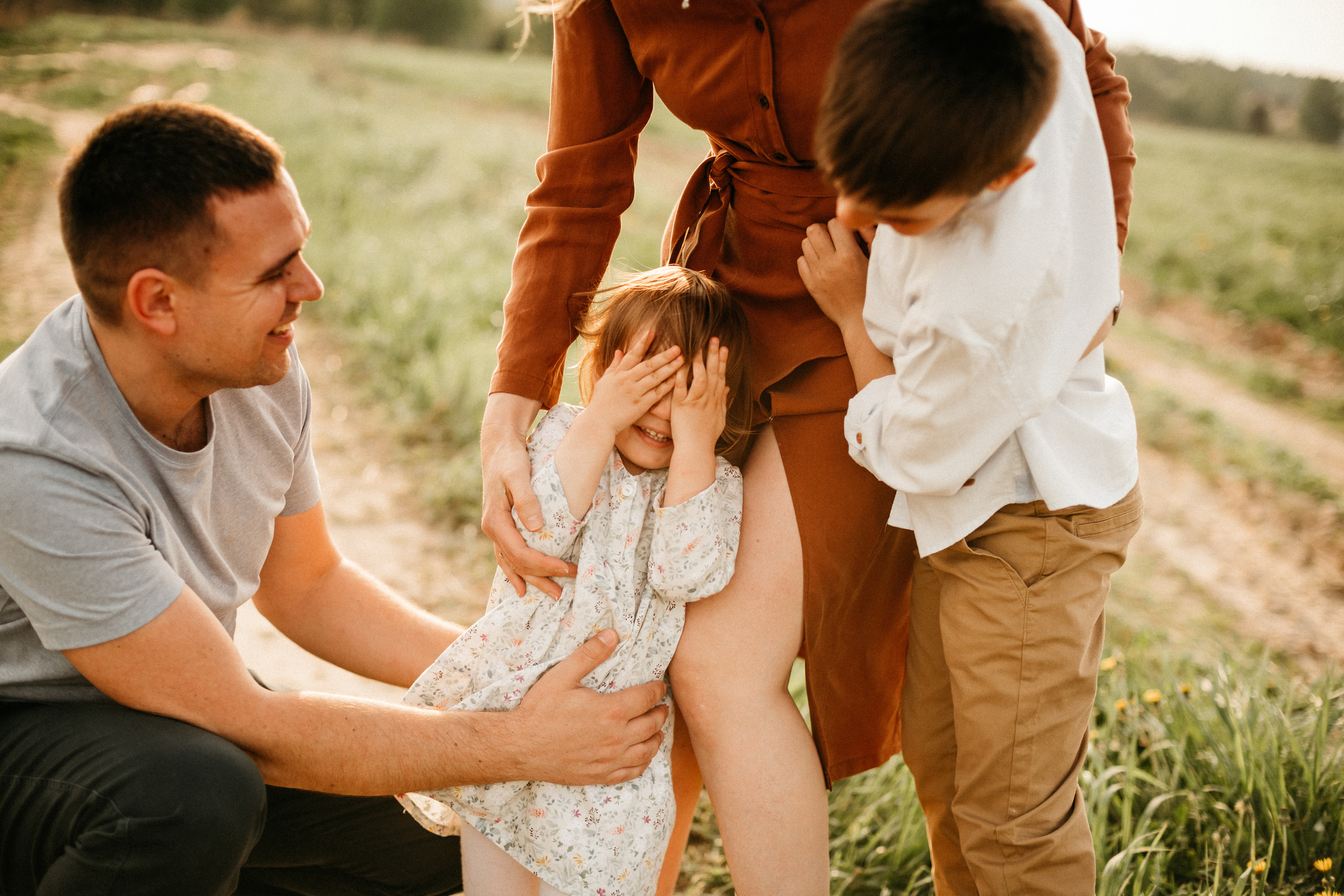 Оля, Вова, Андрей и Вика. Lifestyle Фотограф Анастасия Донюшкина