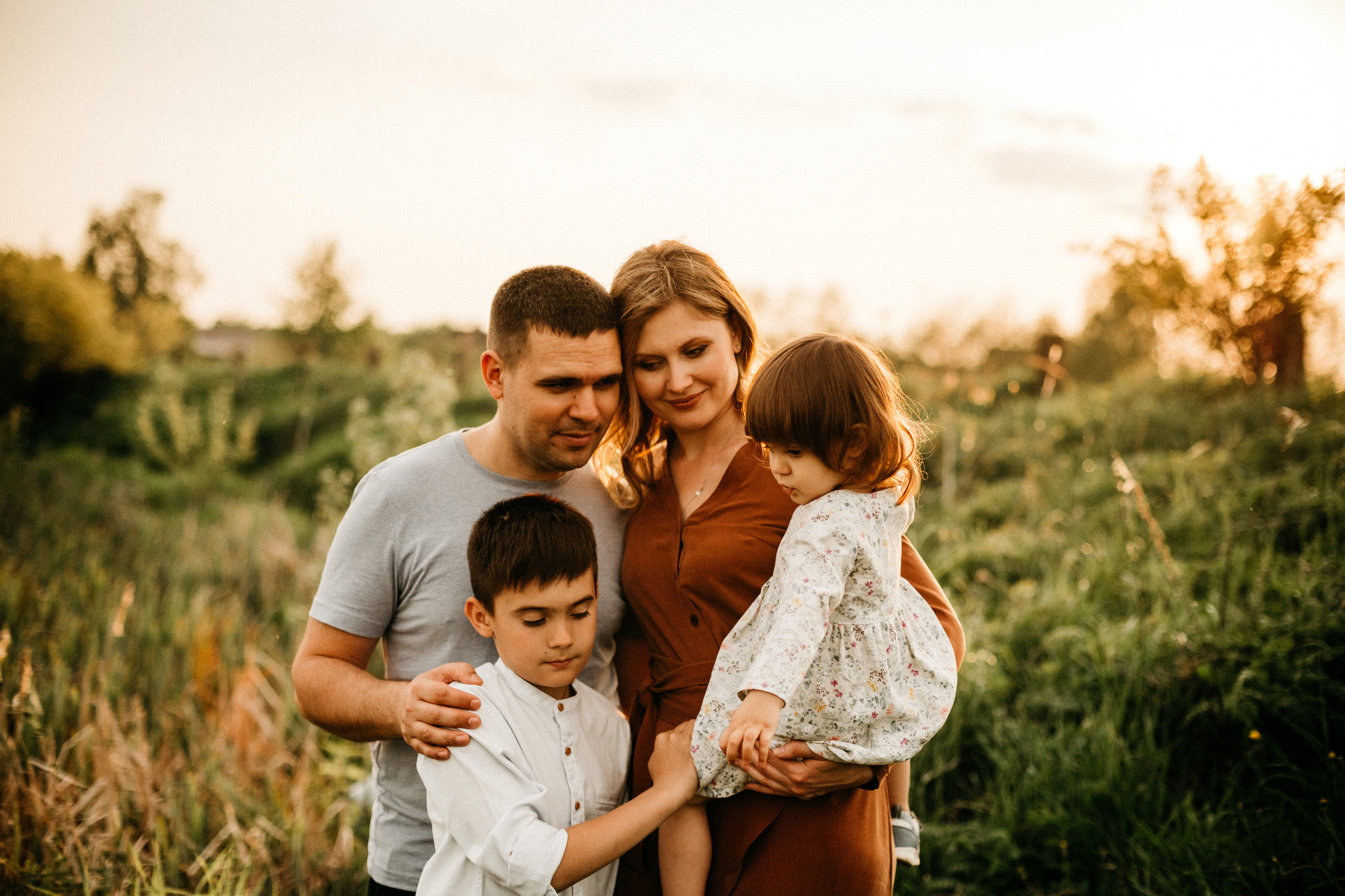 Оля, Вова, Андрей и Вика. Lifestyle Фотограф Анастасия Донюшкина