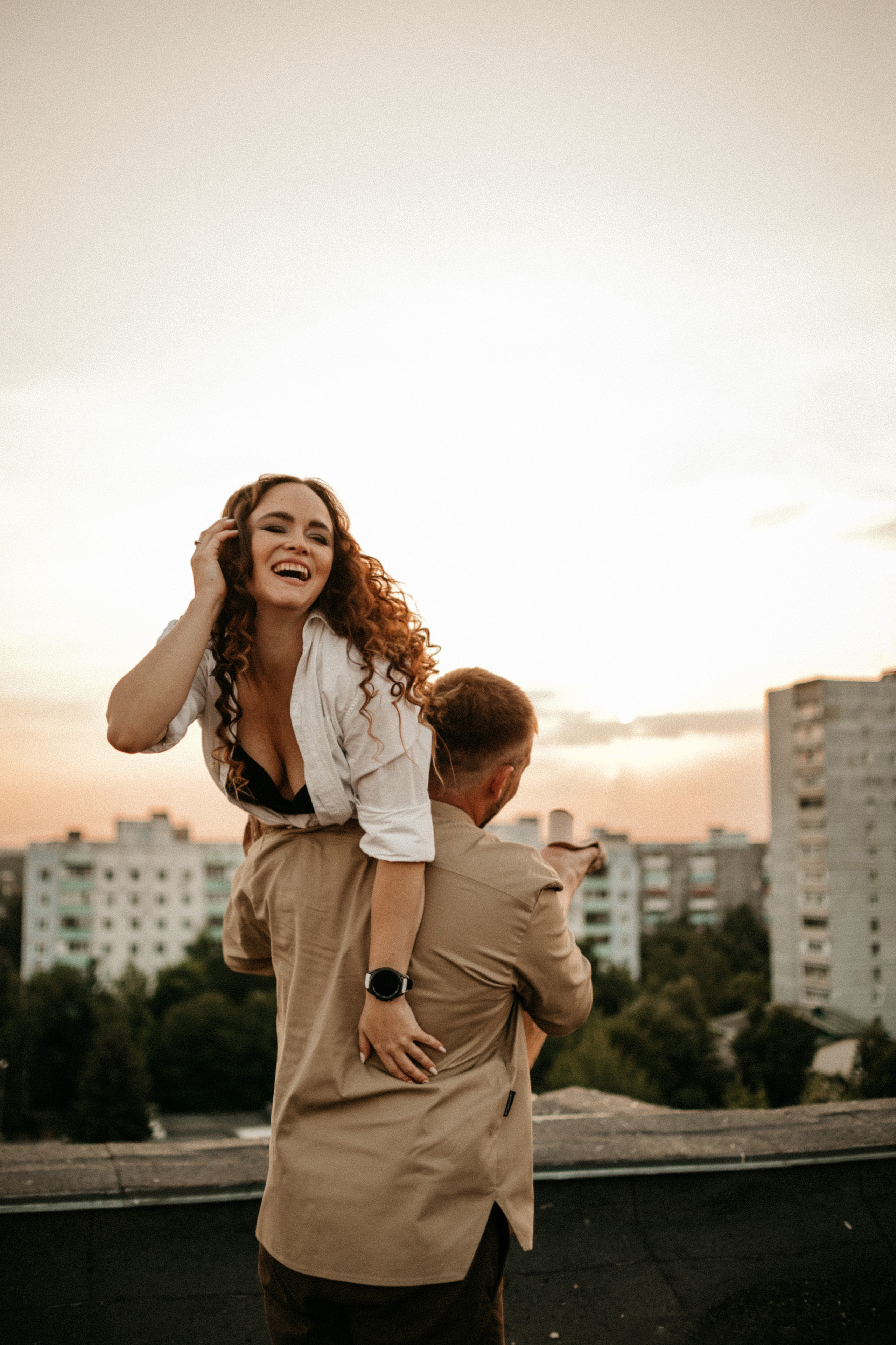 Двое на крыше. Lifestyle Фотограф Анастасия Донюшкина