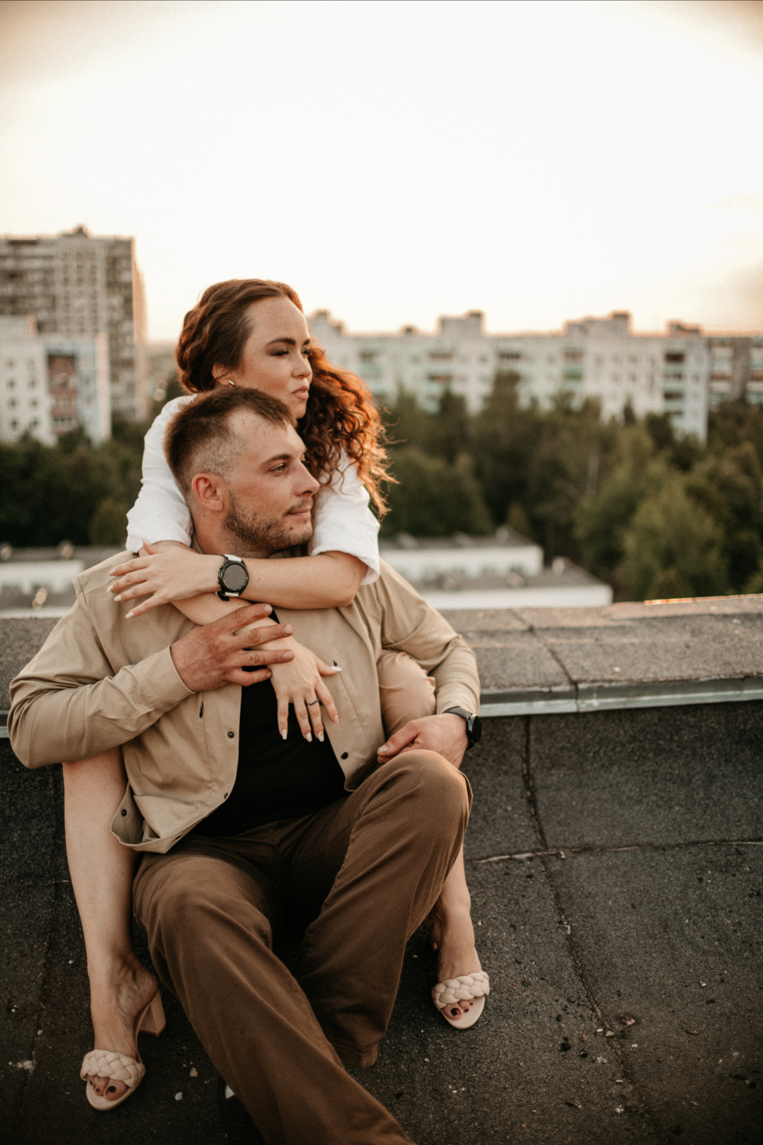 Двое на крыше. Lifestyle Фотограф Анастасия Донюшкина
