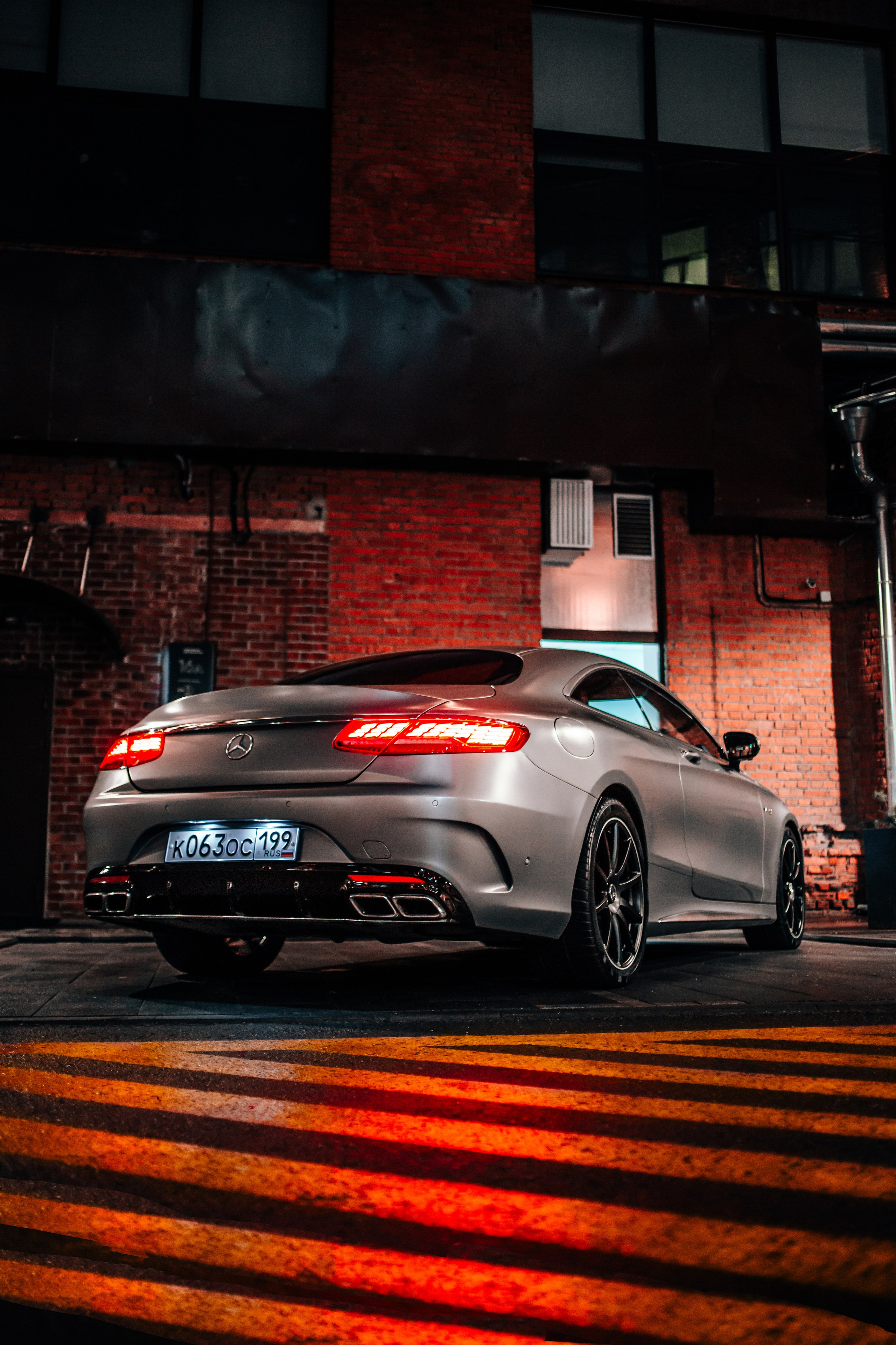 Mercedes S63. Автомобильный фотограф в Москве Андрей Емельянов