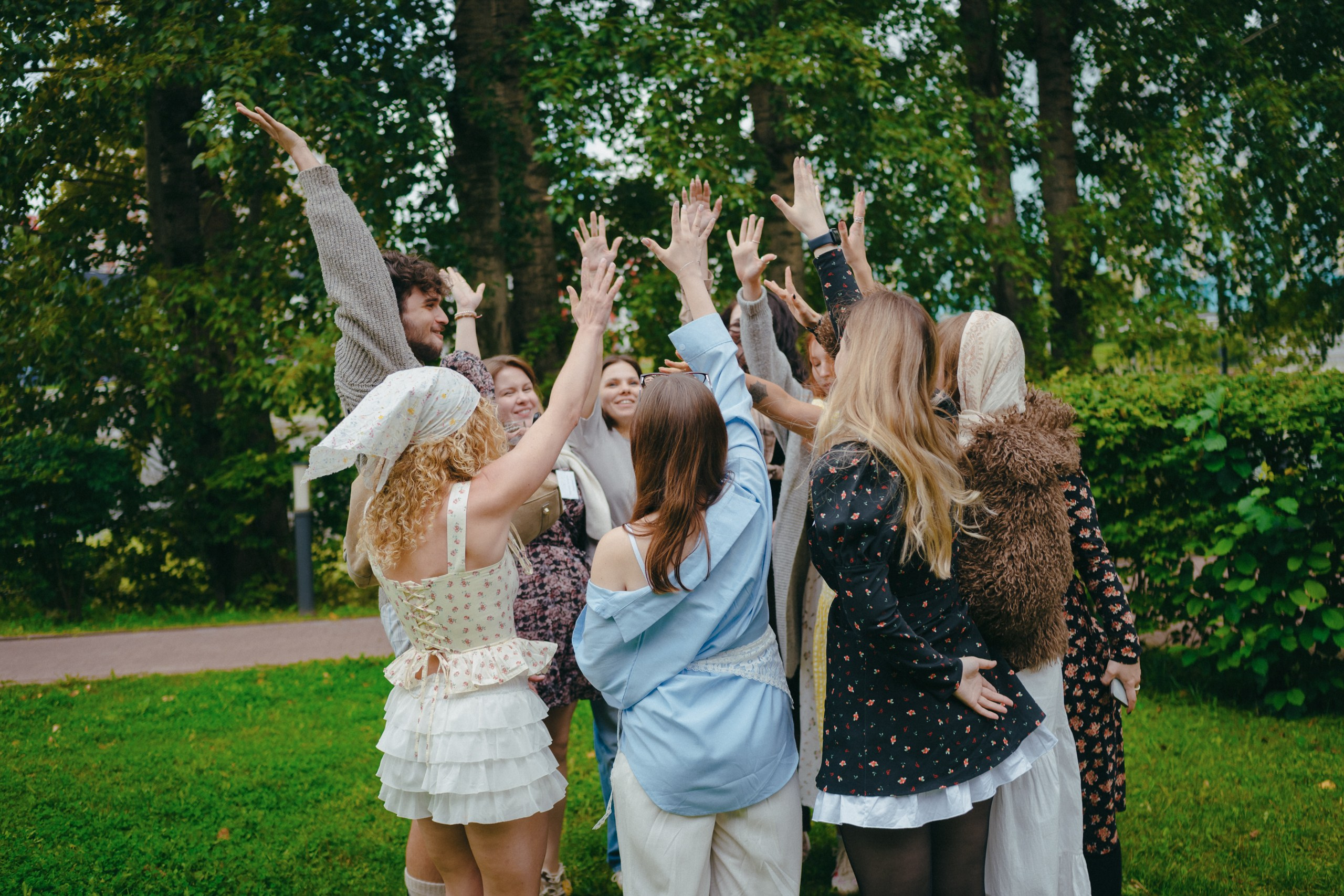 Корпоратив летом под открытым небом. Komonev