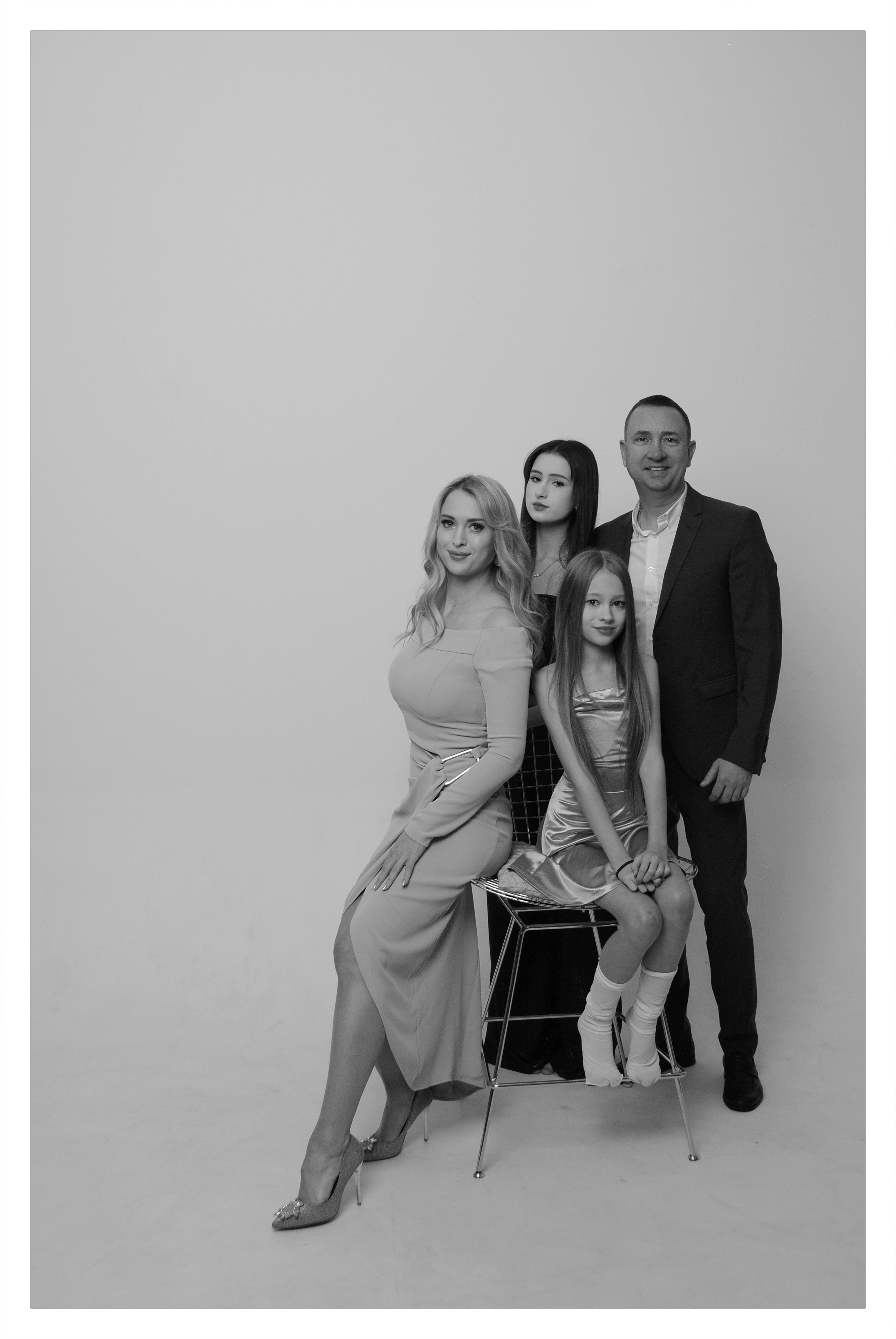 Катя и семья. Фотограф Мария Мусаелян