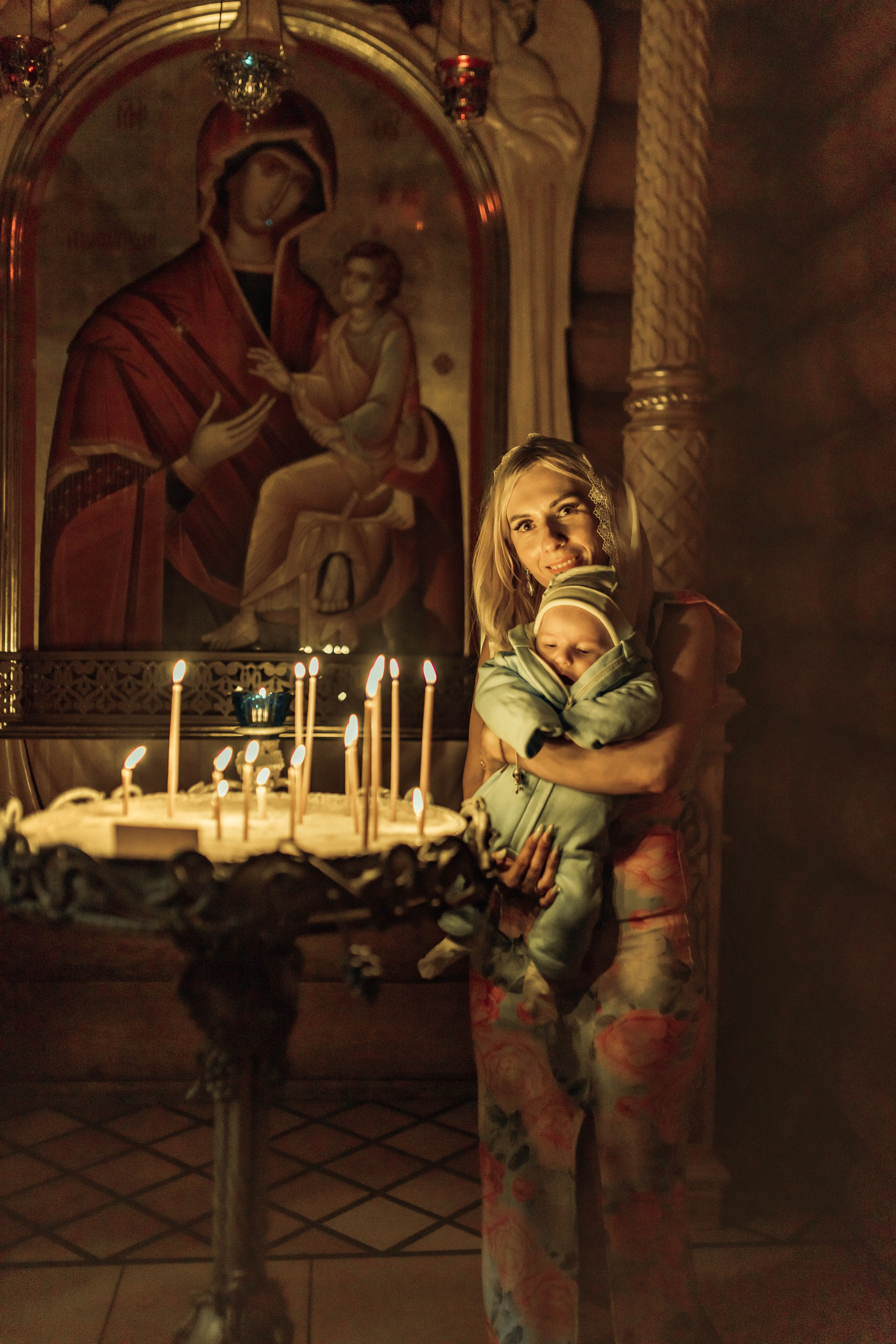 Крещение Михаила, храм Святой Троицы, июнь 2025