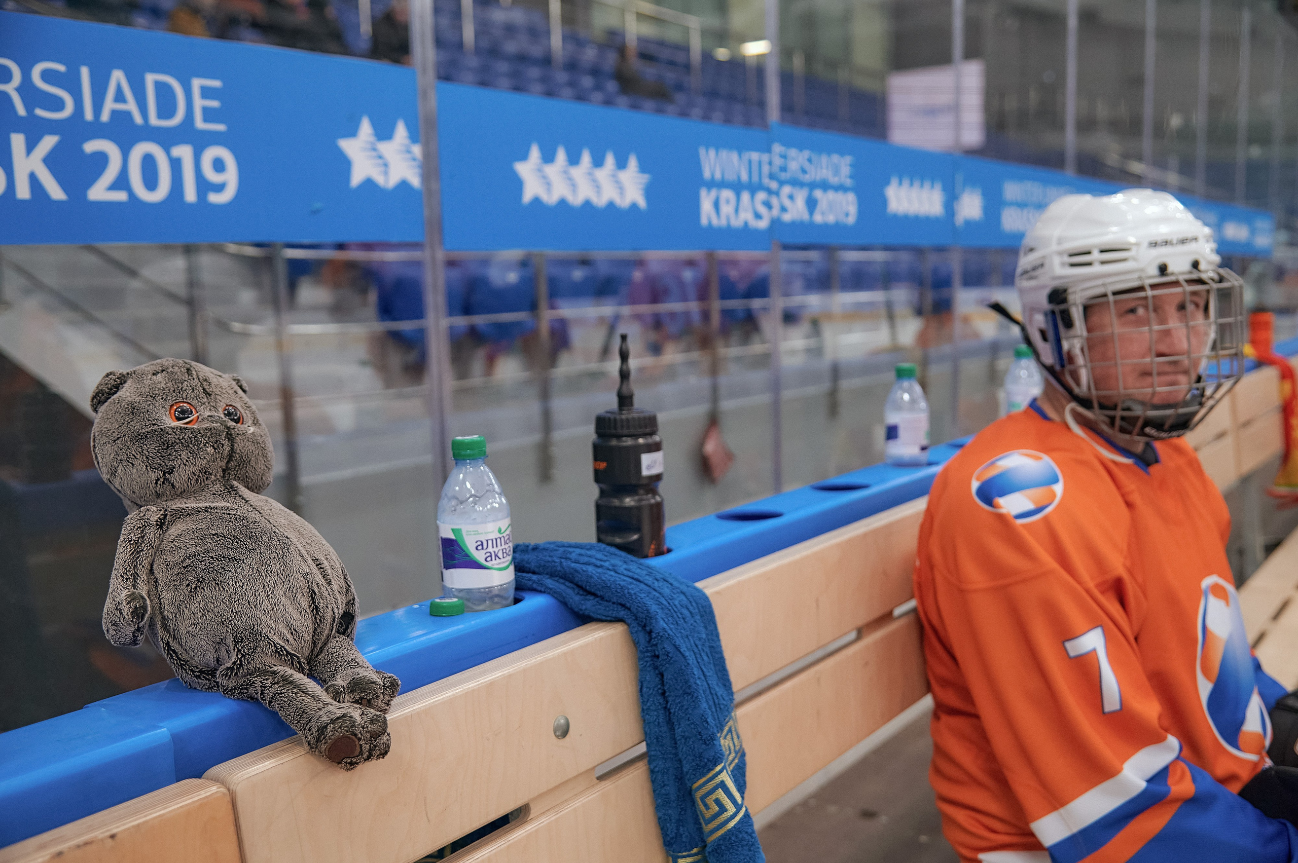 Портфолио репортажной фотосъёмки: Кристалл арена — Хоккей — РусГидро. Фотограф Яковлев Роман — Красноярск