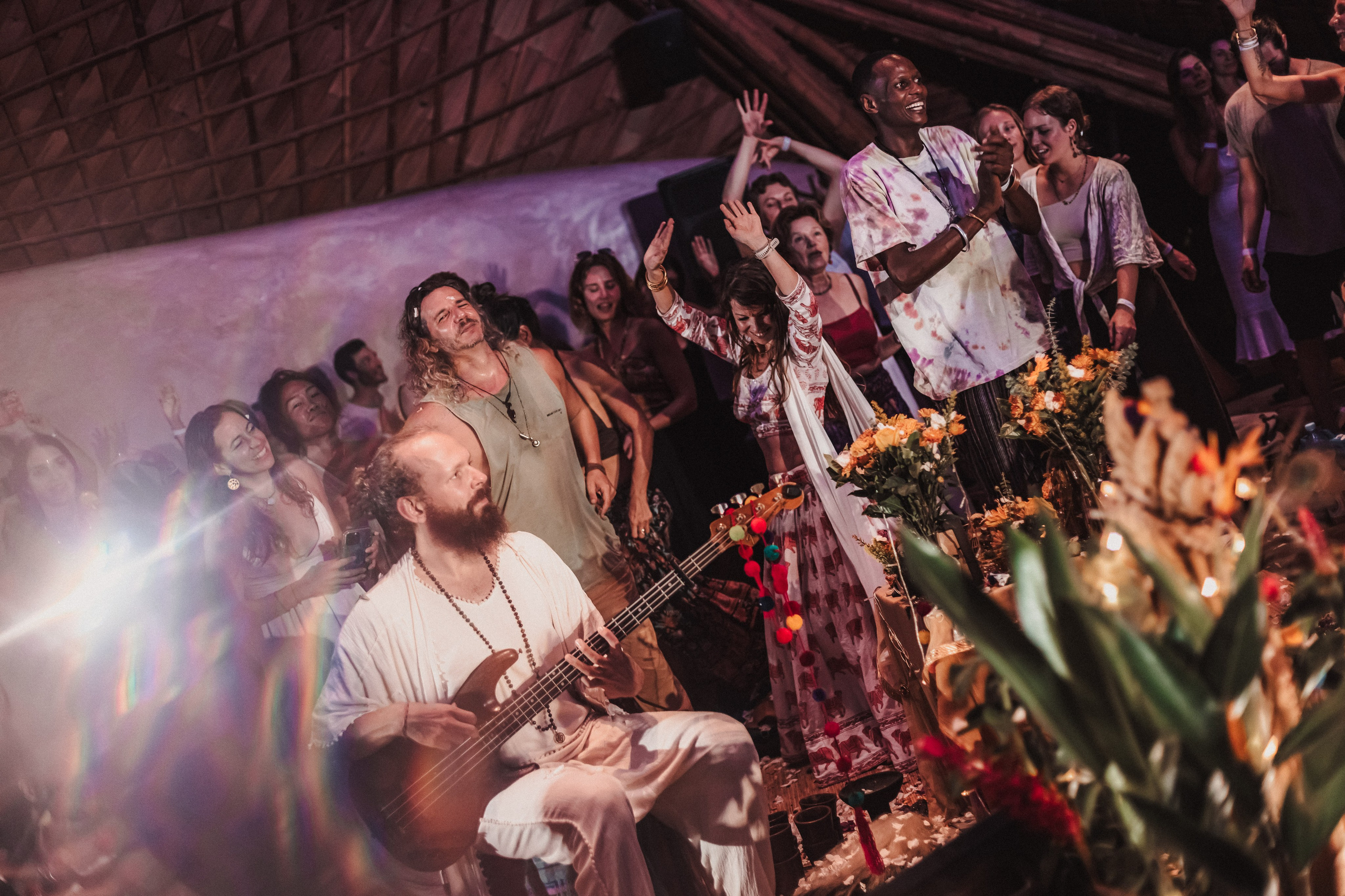 Hanuman Project kirtan at Alchemy march. Mariam Bagdasaryan