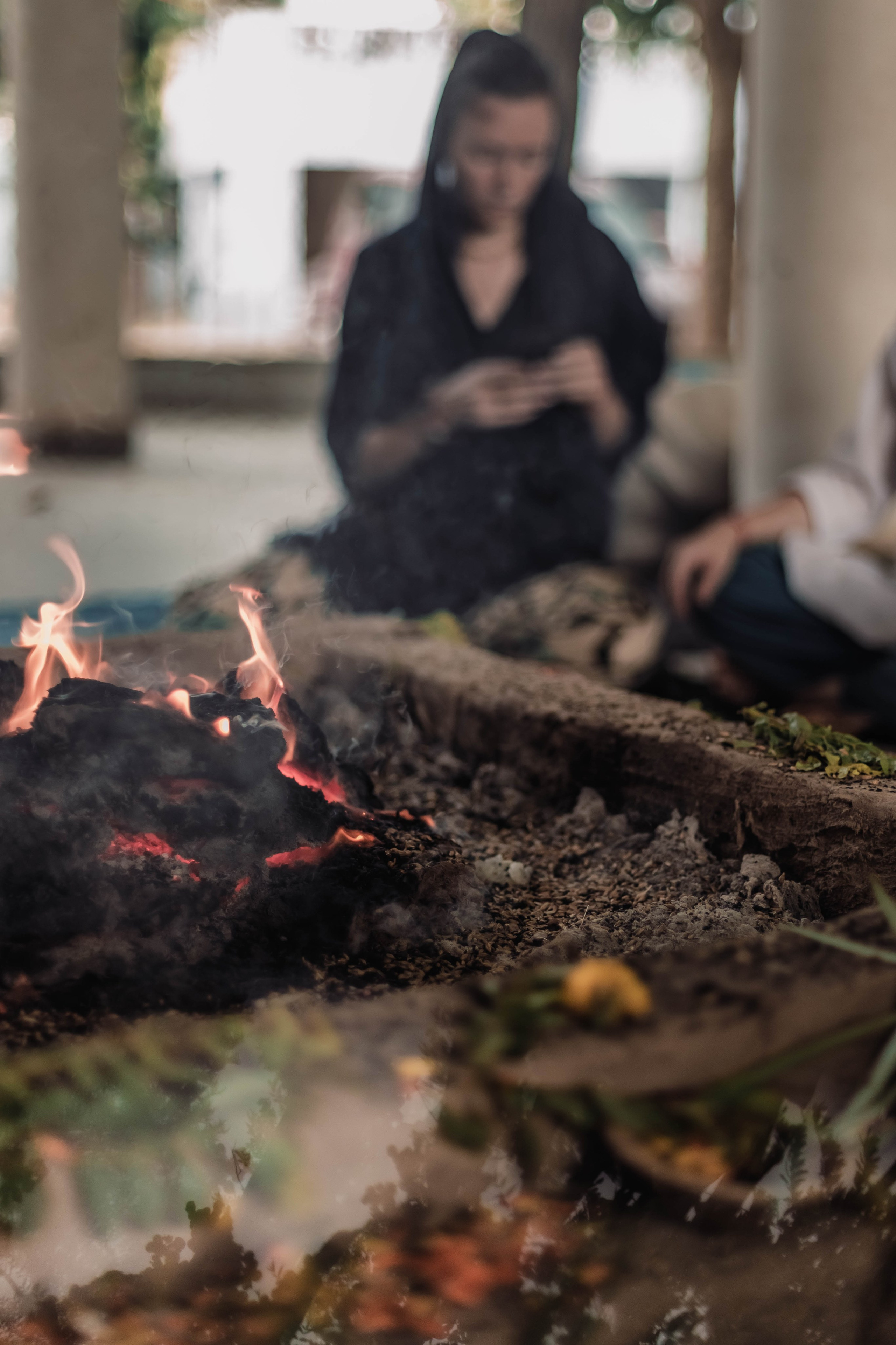 Pitri Paksha yagyas & poojas Devraha Baba ji ashram. Mariam Bagdasaryan