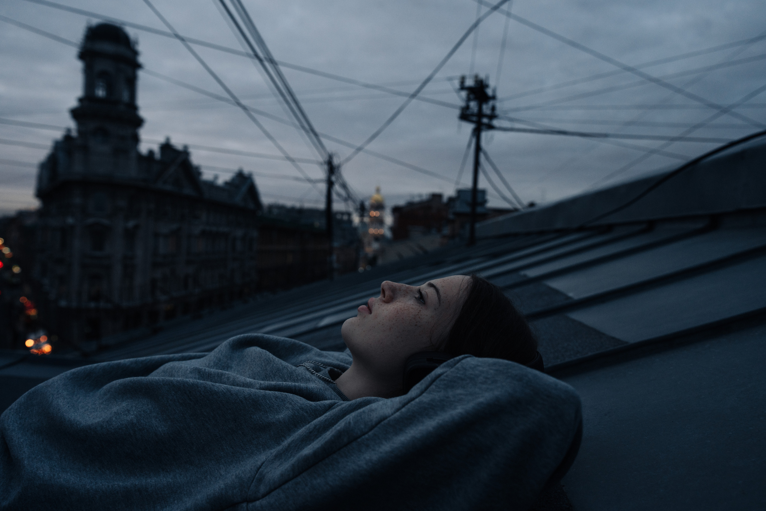 Питерские крыши. Ариана. Фотограф Всеволод Емелин