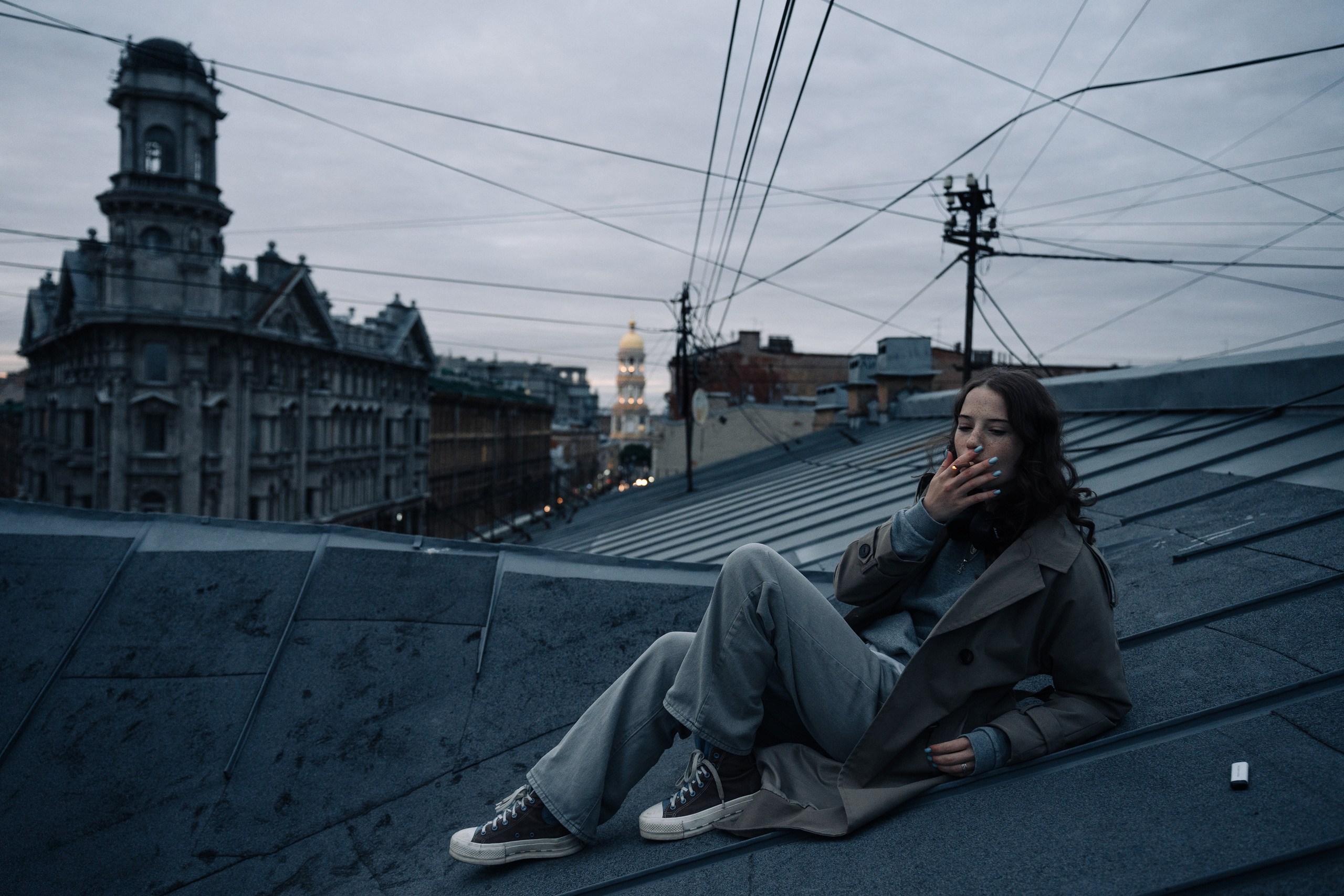 Питерские крыши. Ариана. Фотограф Всеволод Емелин