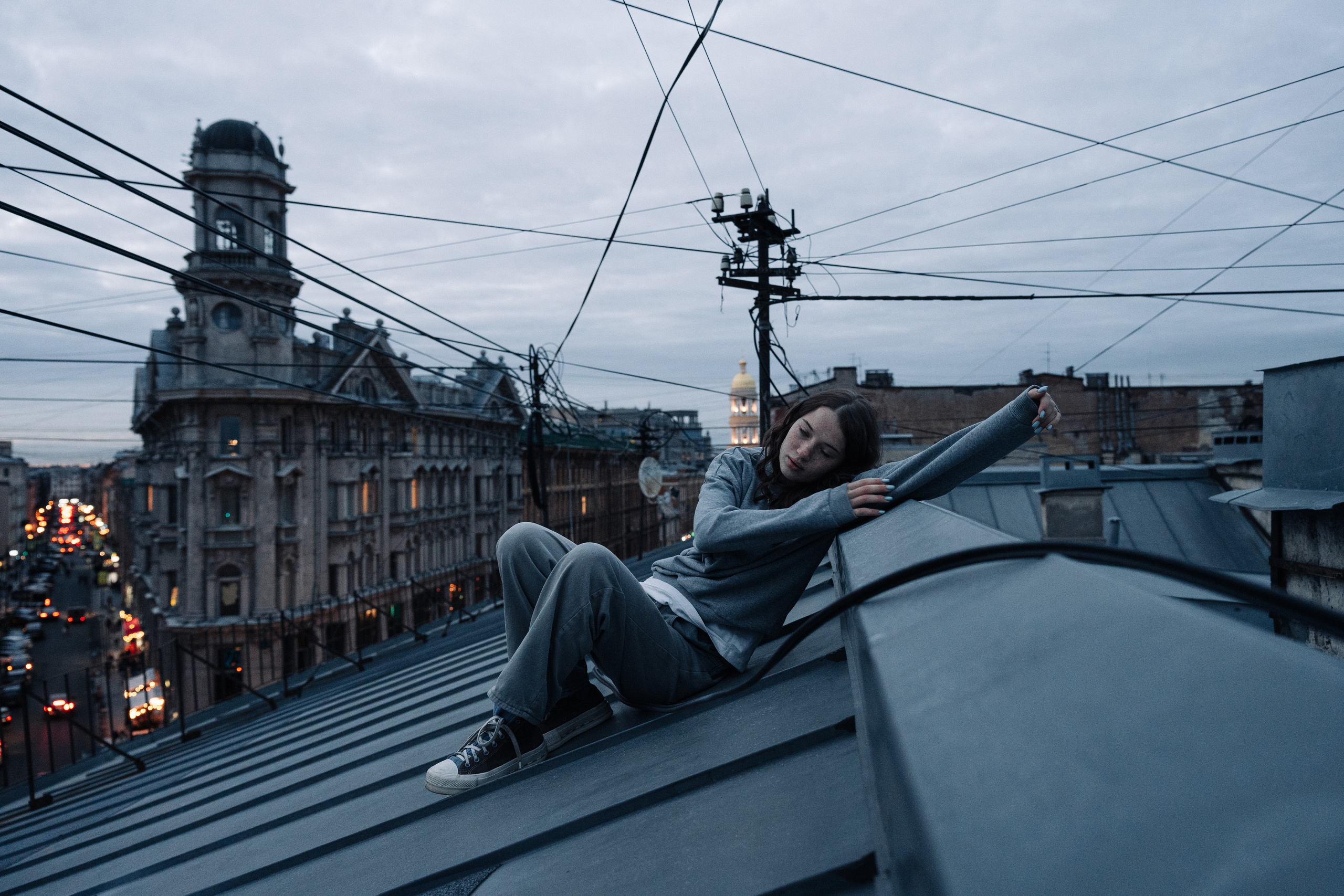 Питерские крыши. Ариана. Фотограф Всеволод Емелин