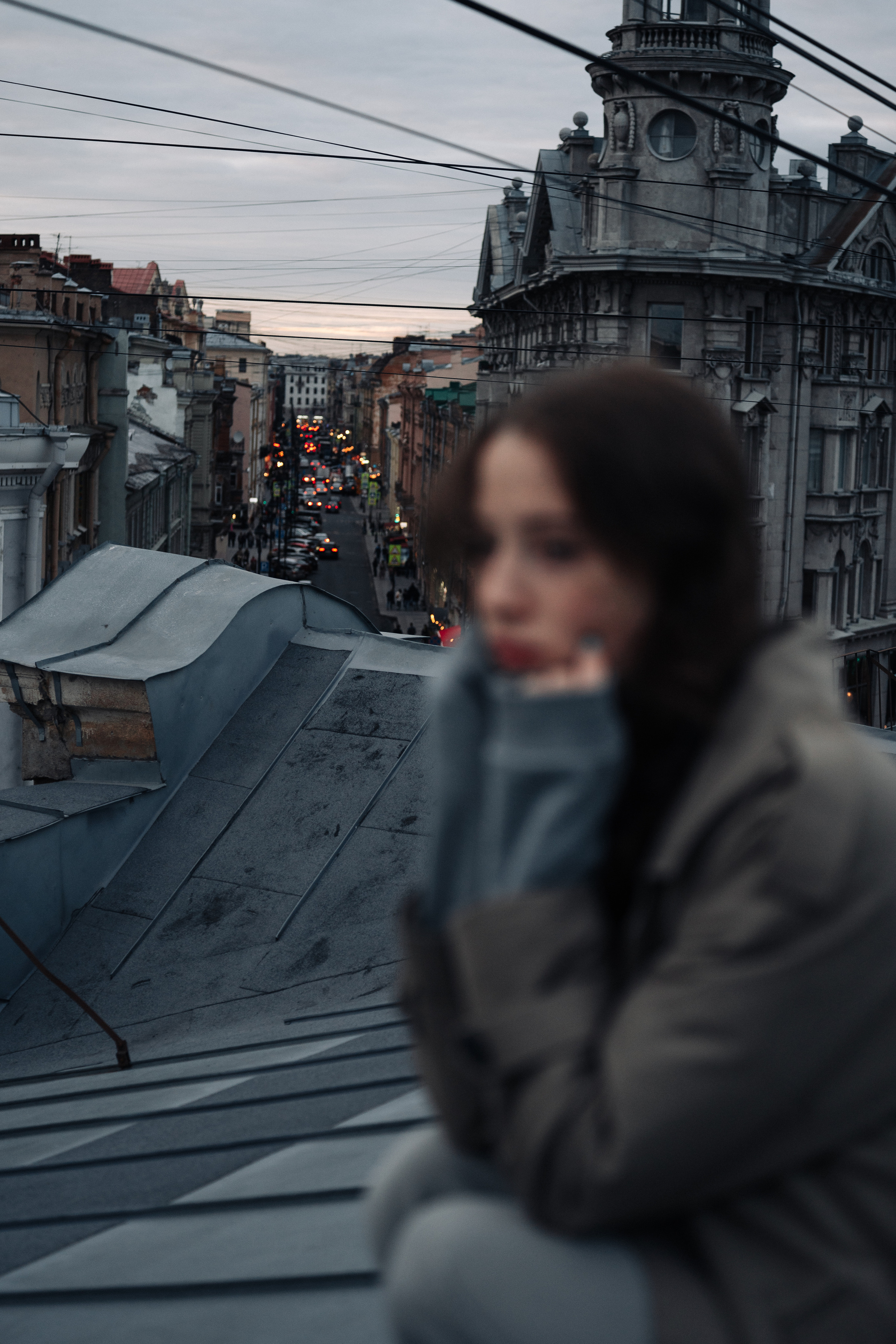Питерские крыши. Ариана. Фотограф Всеволод Емелин