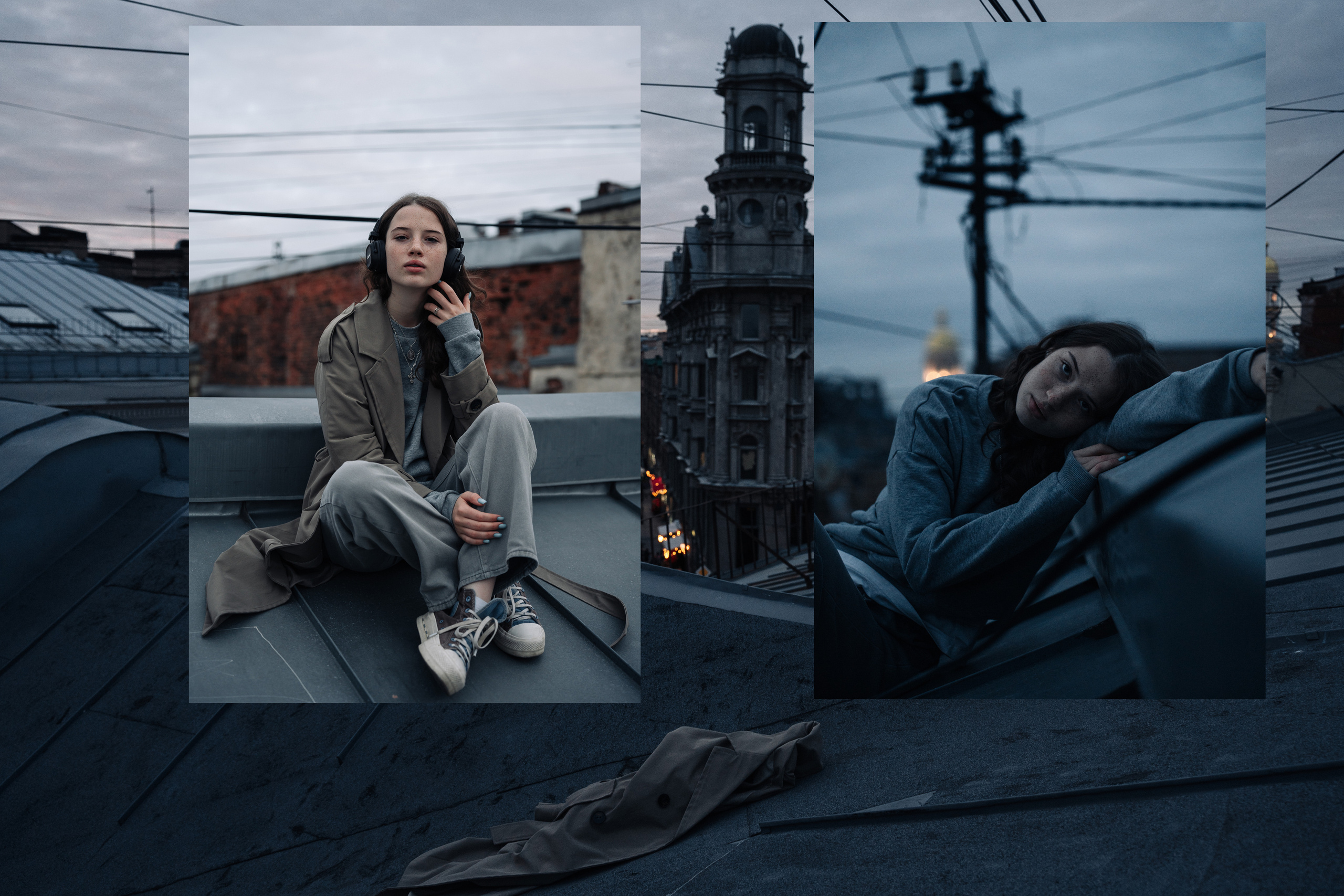 Питерские крыши. Ариана. Фотограф Всеволод Емелин