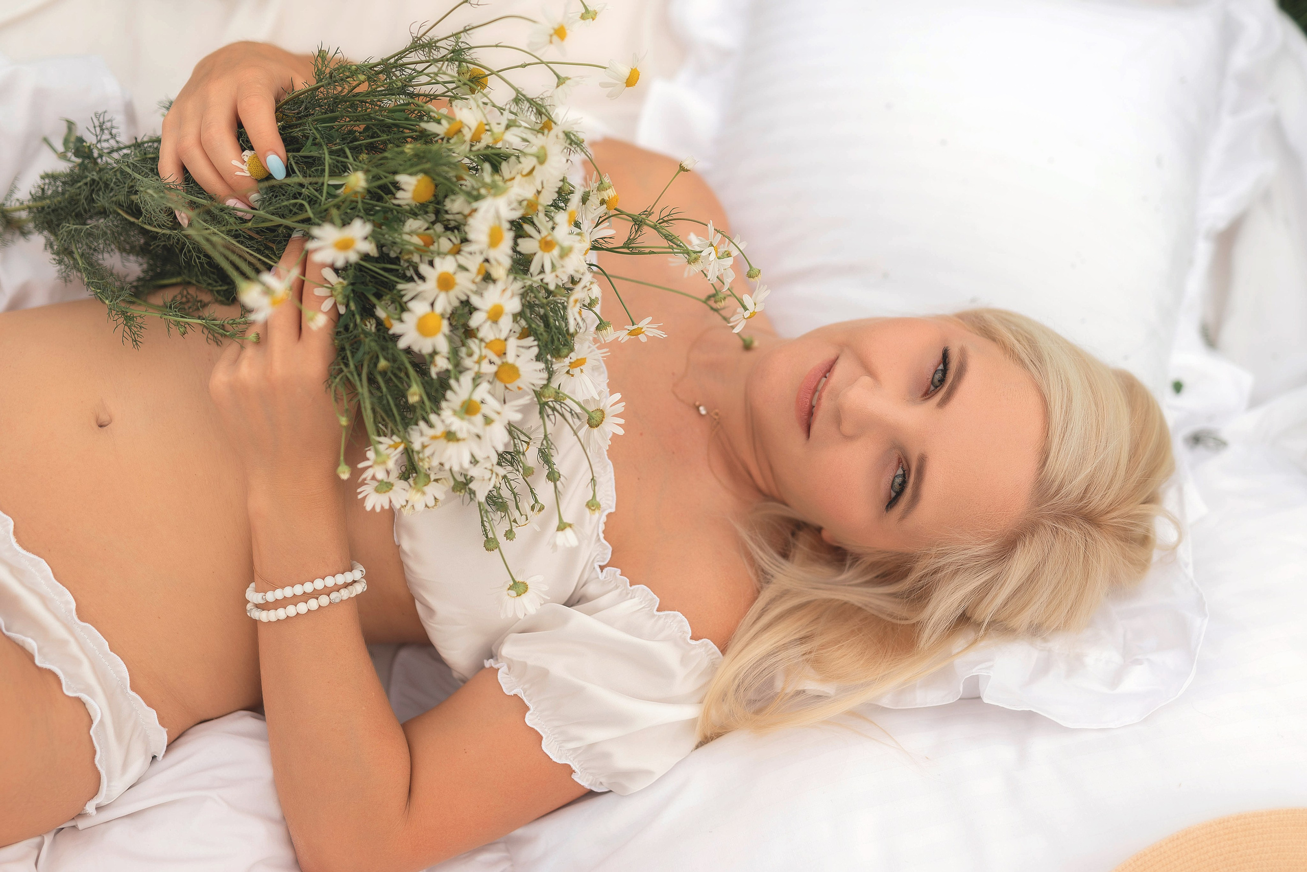 Фотосессия в поле с ромашками. Семейный, детский фотограф в Воронеже Анна Никитина