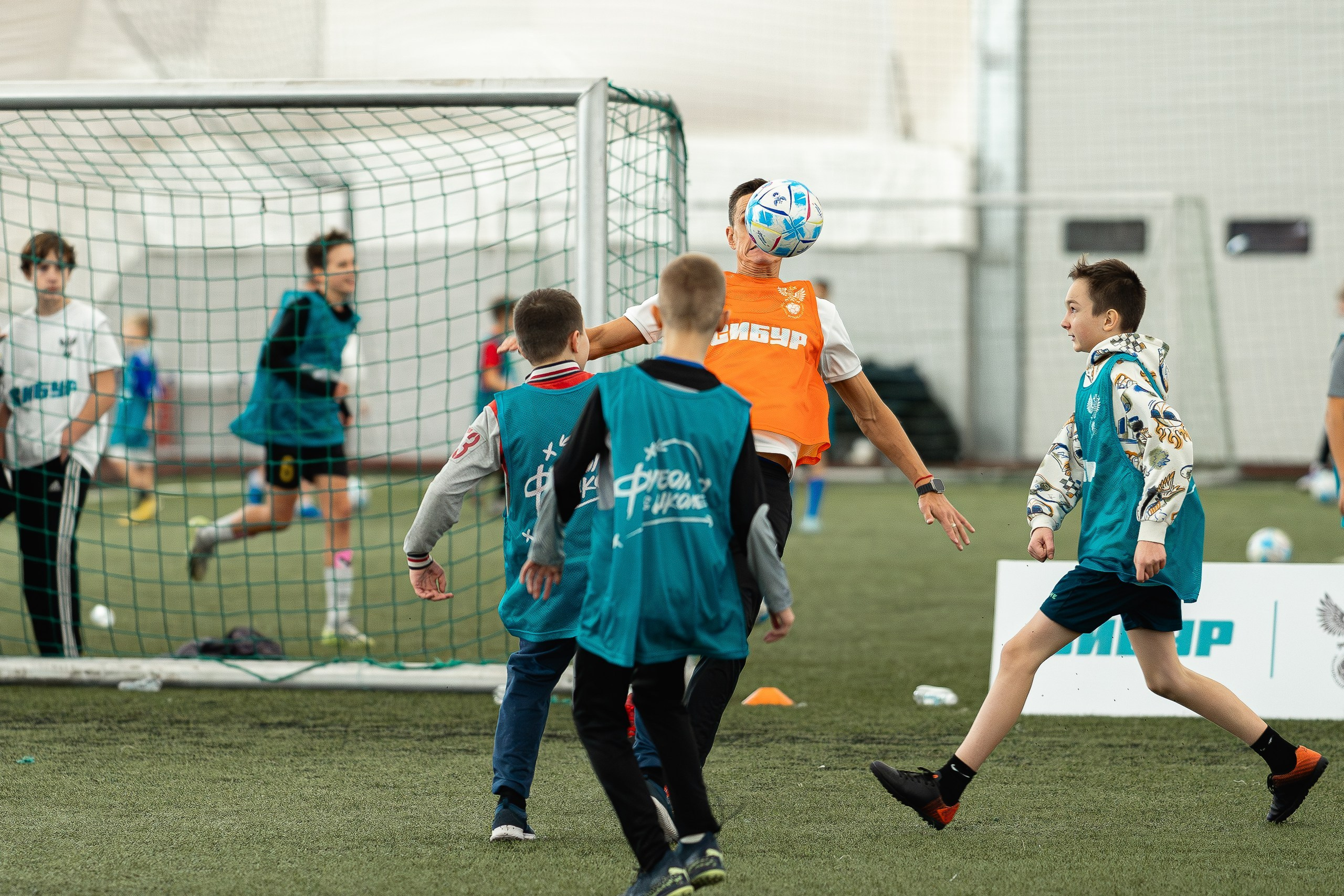 Фестиваль «СИБУР. Урок футбола» в рамках проекта Российского футбольного союза «Футбол в школе». Портретный и репортажный фотограф в Воронеже: Анастасия Пузикова