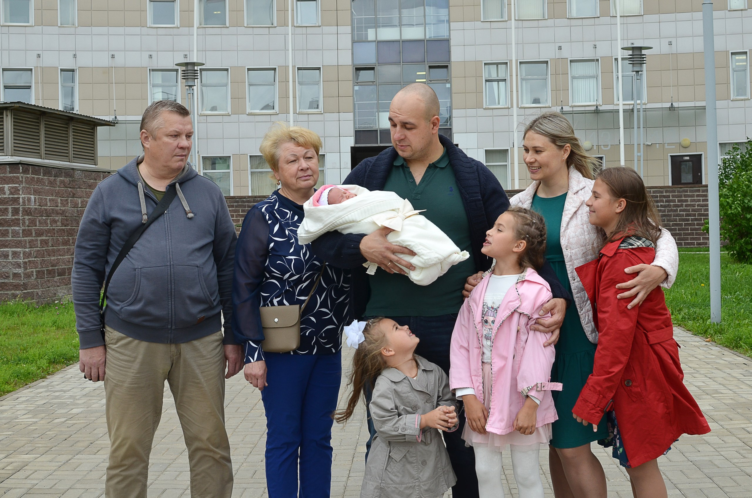 Выписка из роддома. Семейный и детский фотограф в Санкт-Петербурге Баландина Татьяна