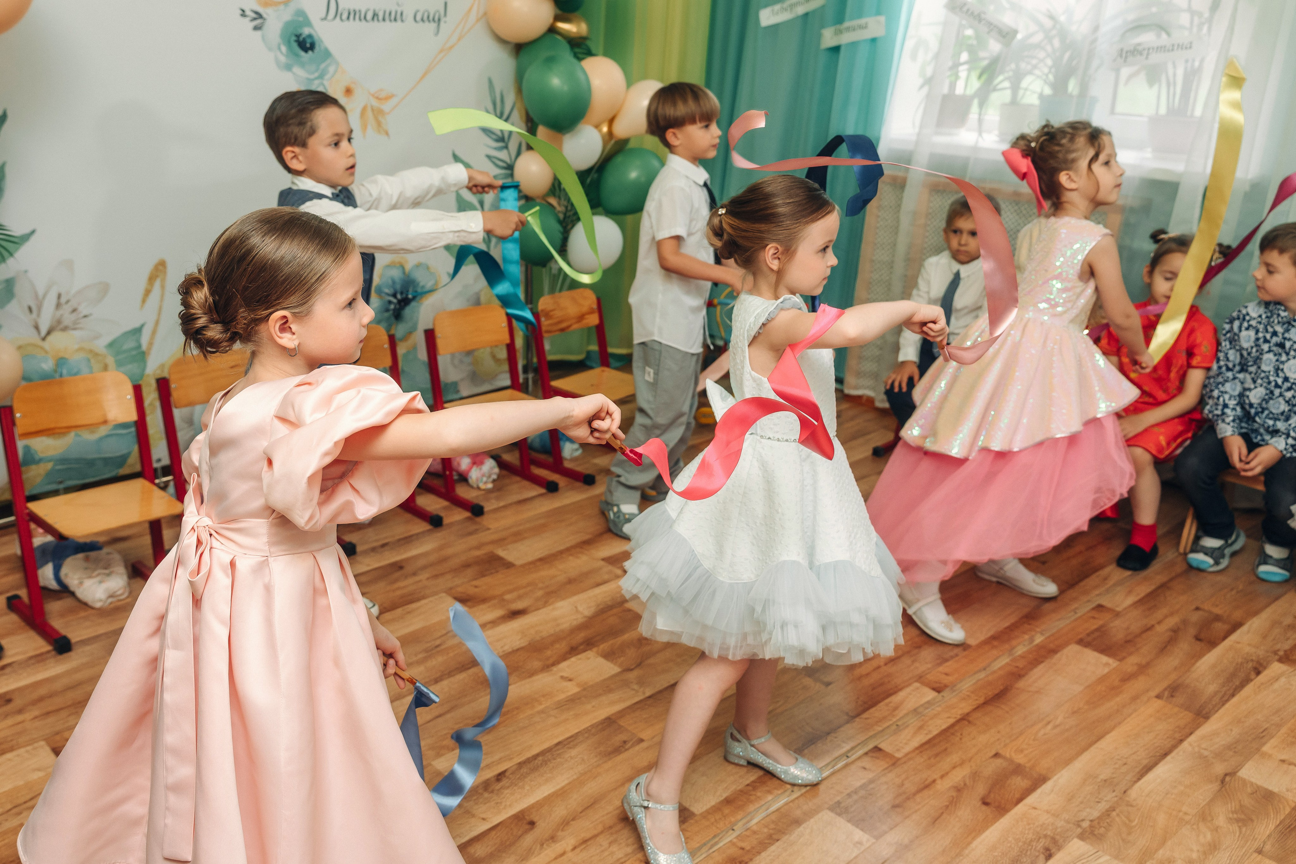 Фотограф на выпускной в детский сад.