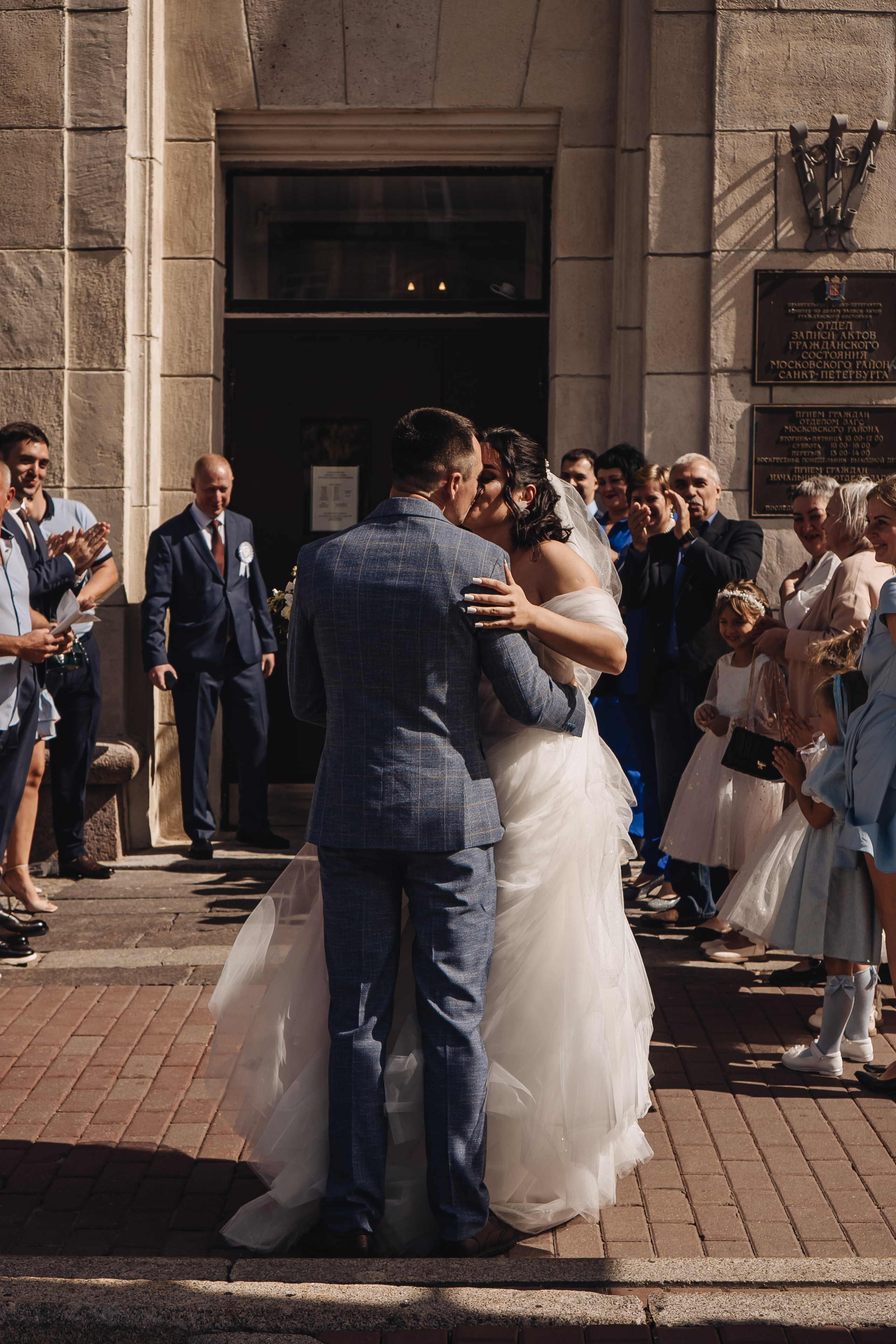 СВАДЕБНАЯ СЬЕМКА В ЗАГСЕ НА МОСКОВСКОМ ПРОСПЕКТЕ. Профессиональный фотограф, Санкт-Петербург — Виктория Богомолова