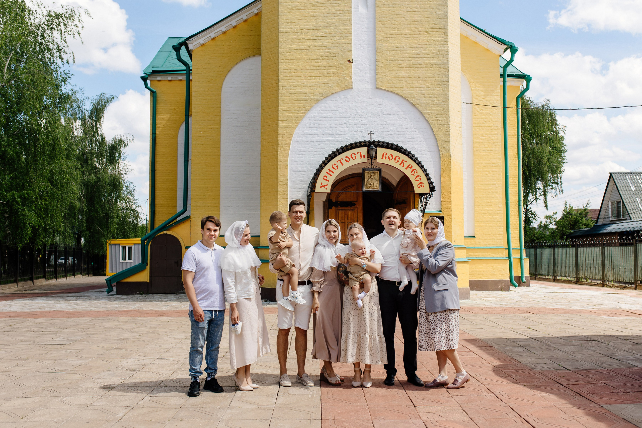 Крещение Луки. Свадебный и семейный фотограф Екатерина Иванова