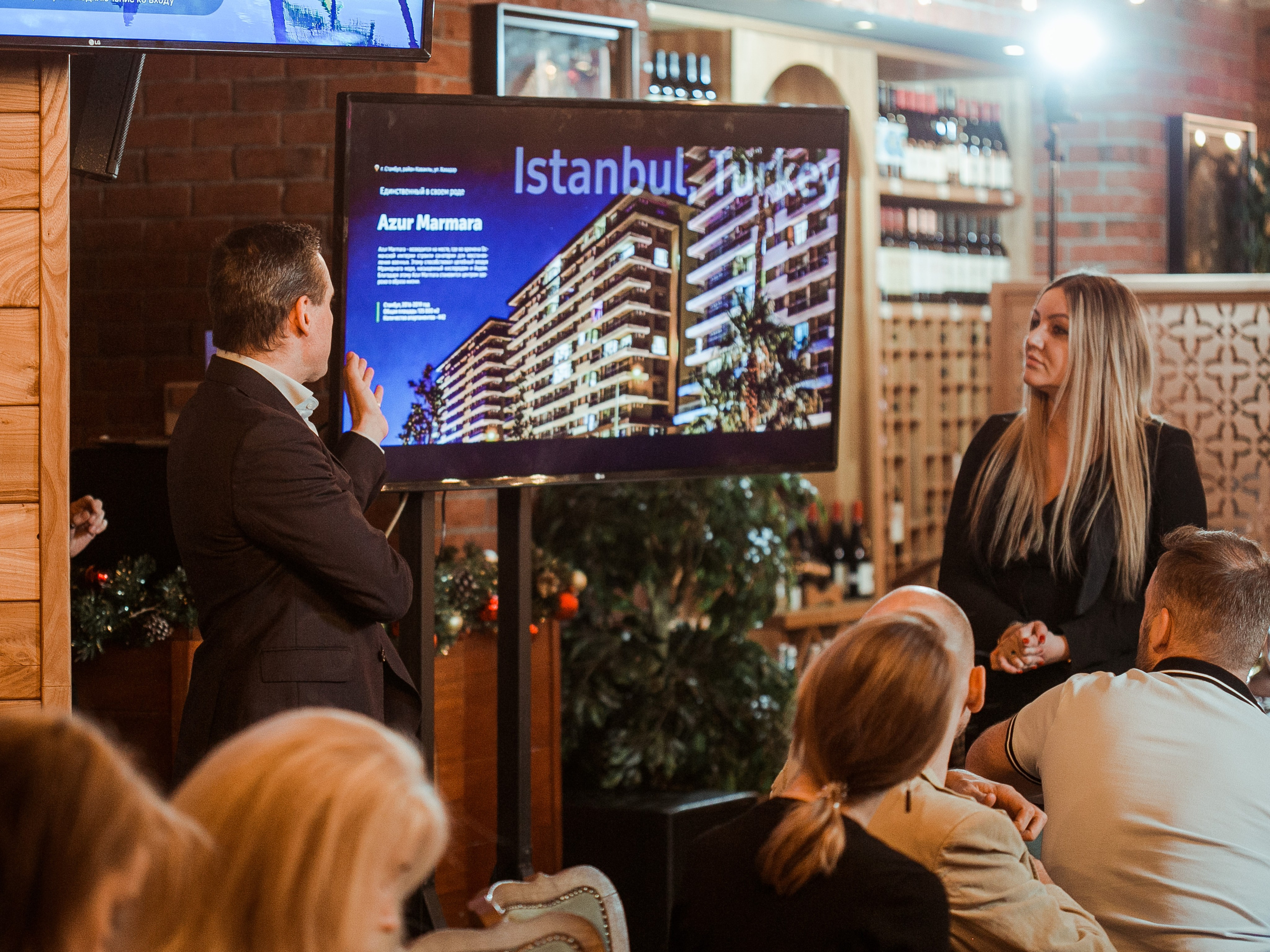 Презентация турецких апартаментов от агентства недвижимости. Репортажный фотограф Борис Геер