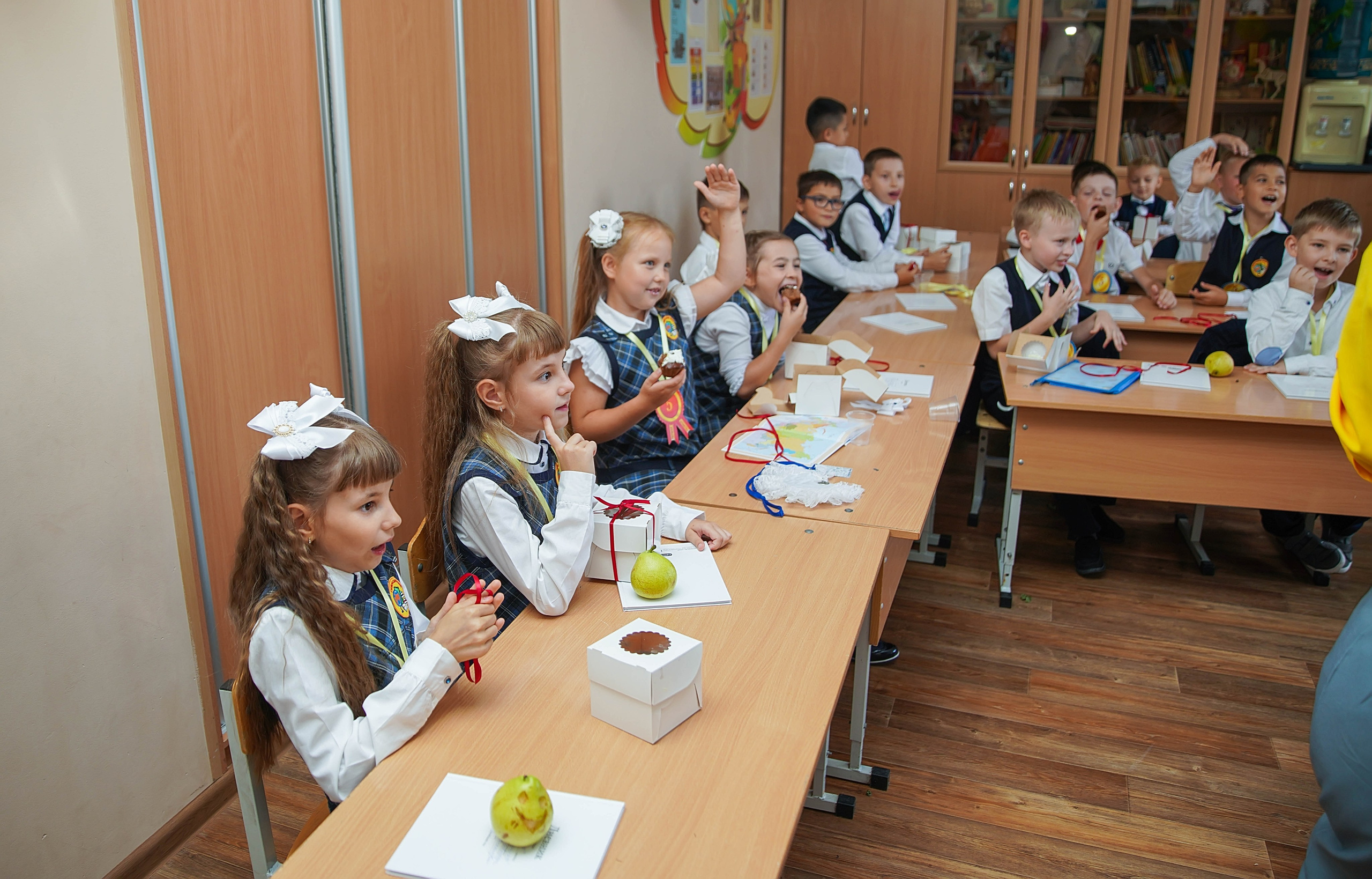 Праздник в классе. Семейный и детский фотограф в Нижнем Новгороде