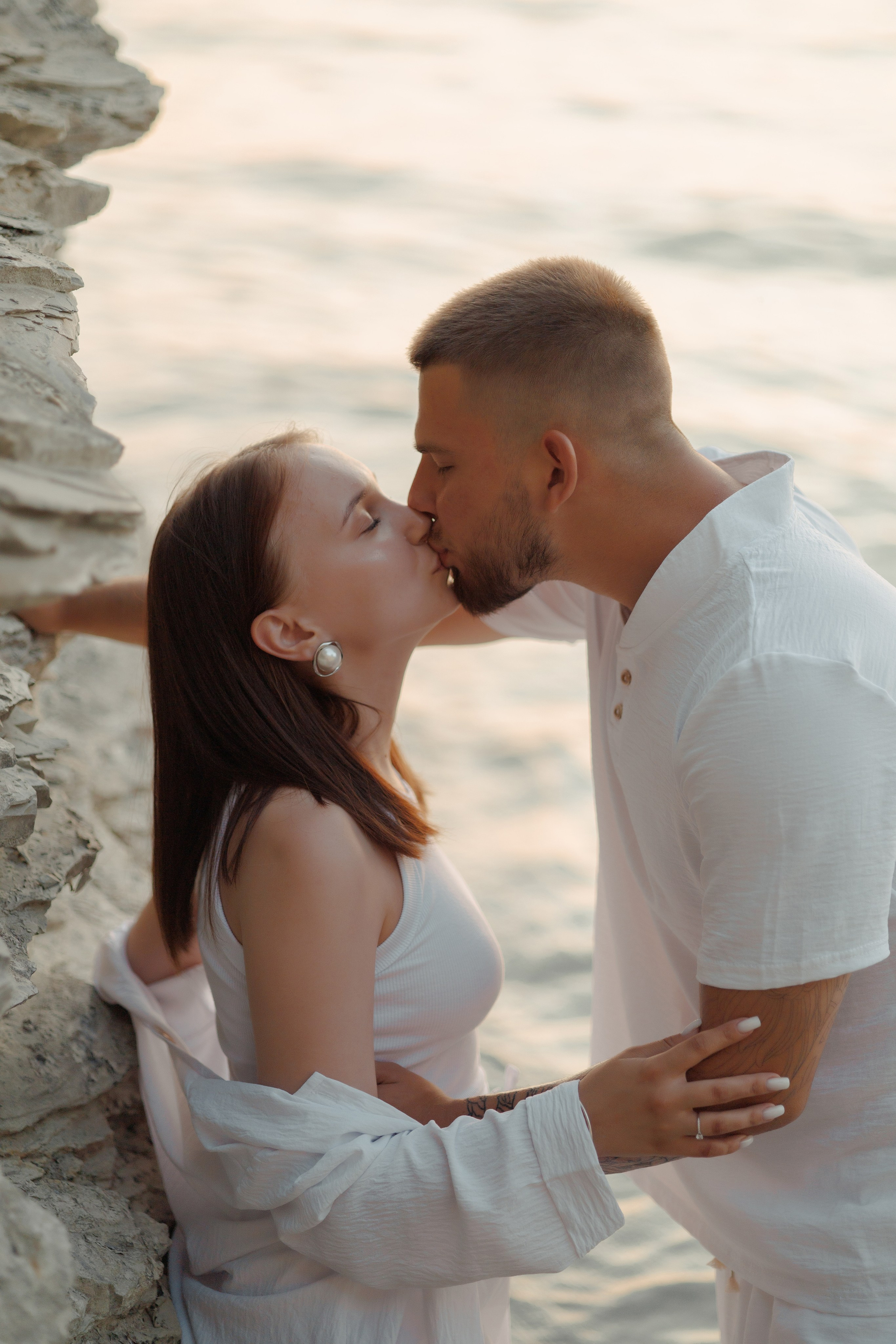 История любви у берега моря. Семейный и портретный фотограф в Геленджике Любовь Бодрова